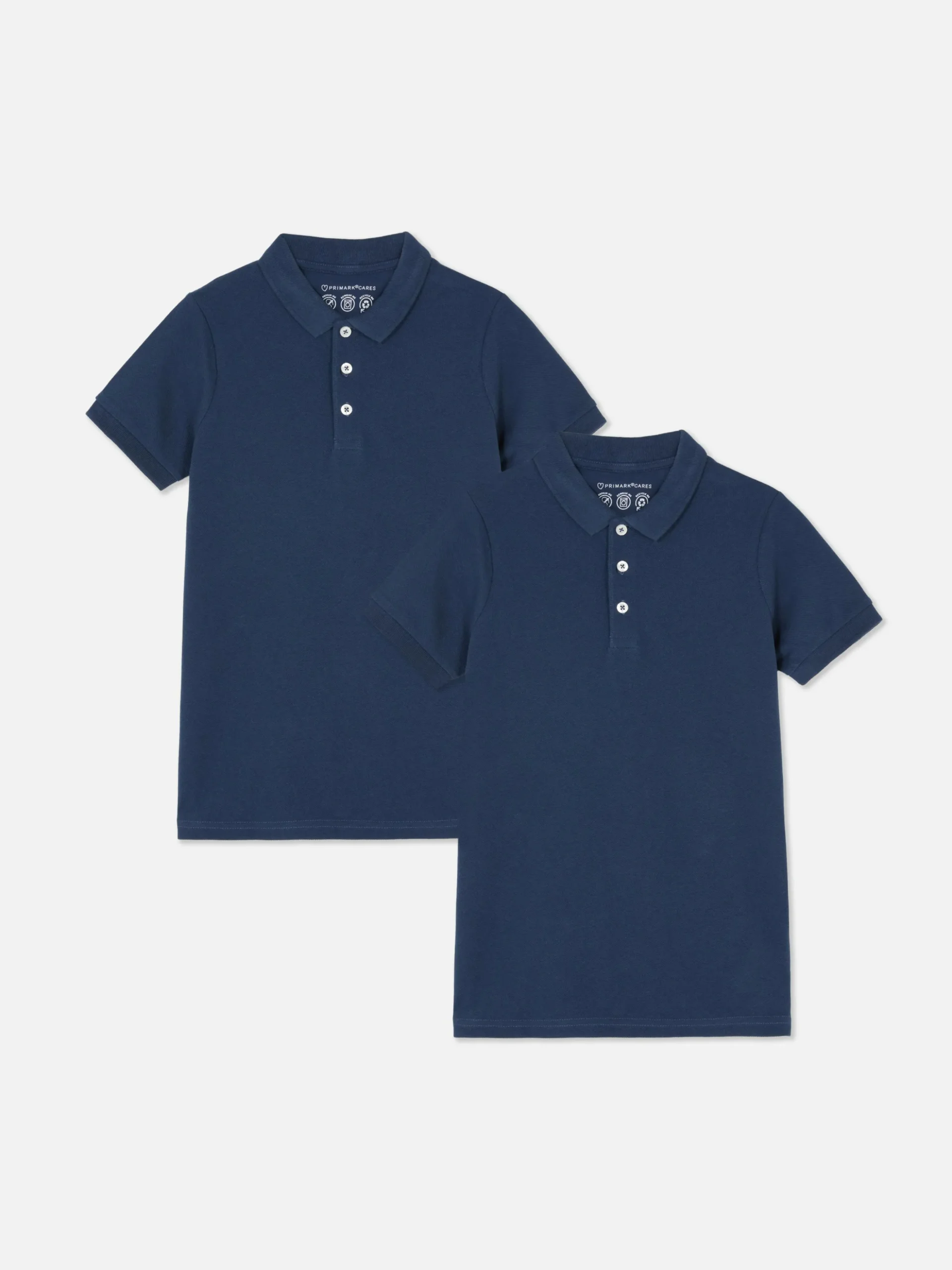 2-Pack Older Boy School Uniform Polo Shirts