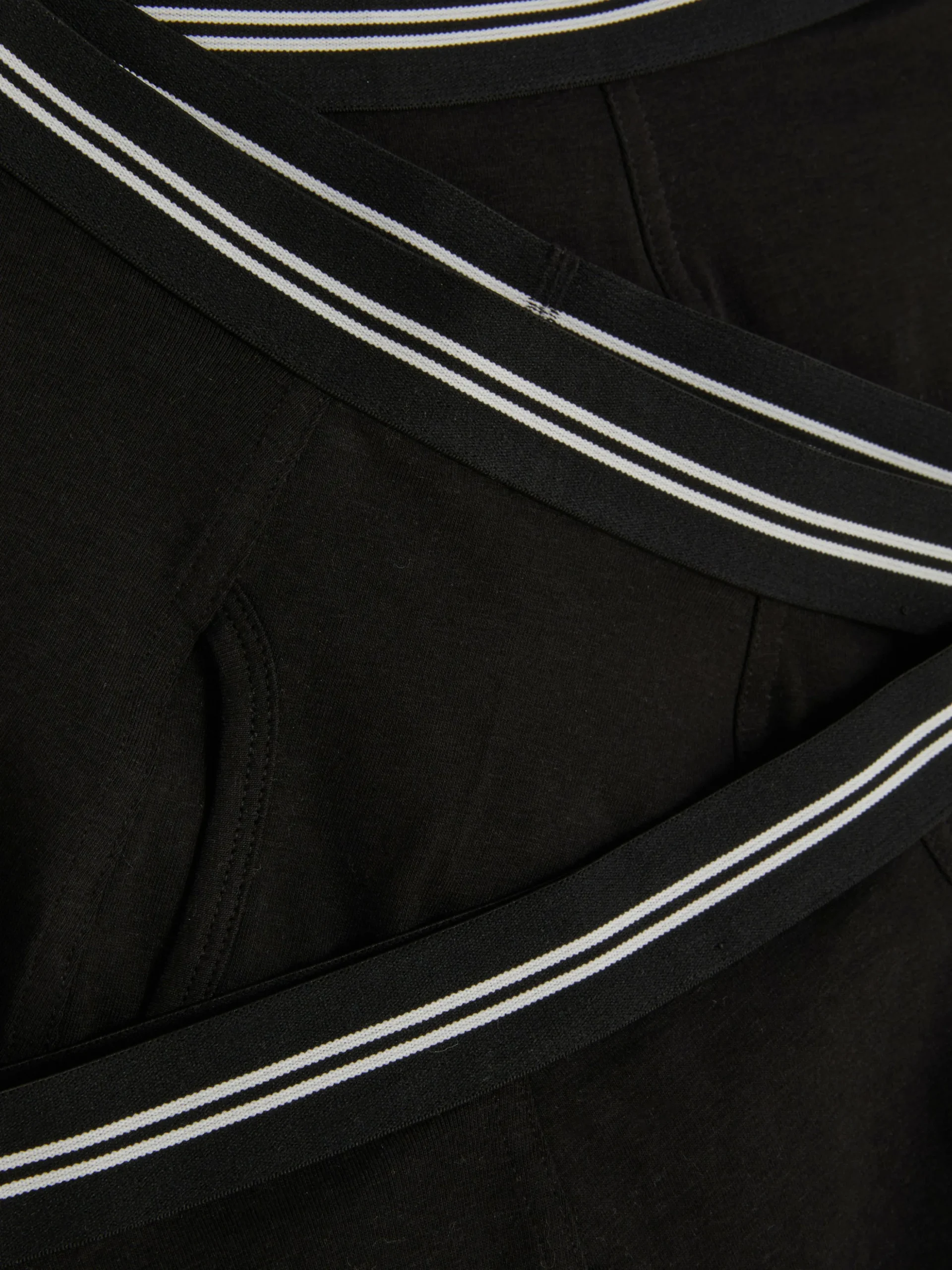 3-Pack Striped Waistband Boxer Briefs