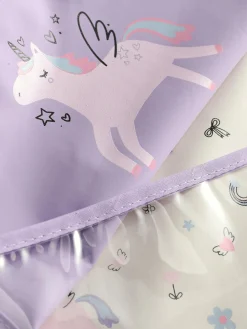 2-Pack Unicorn Wrap Neck Bibs