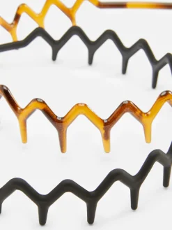 2-Pack Zigzag Headbands