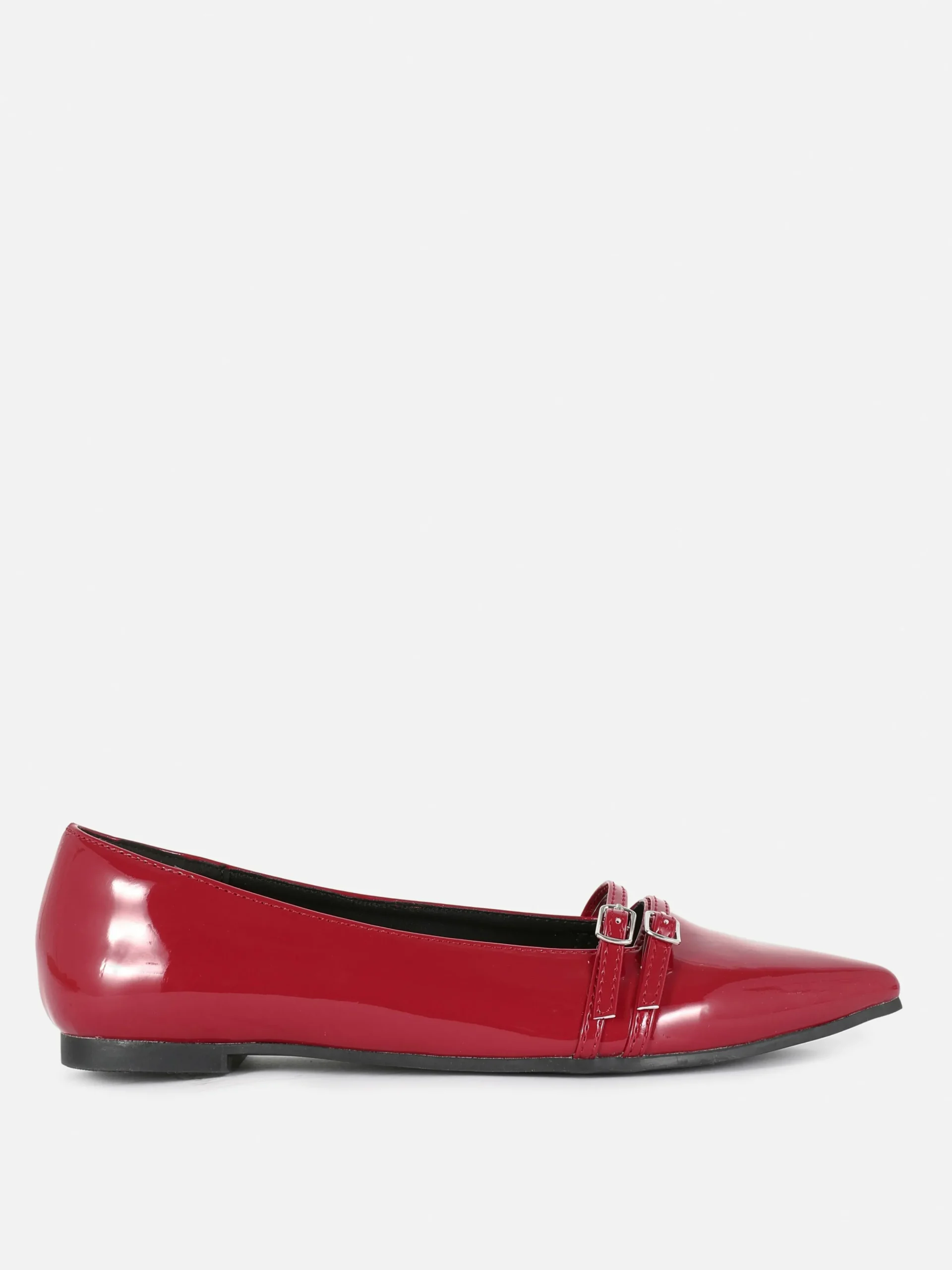 Patent Pointed Toe Ballet Flats