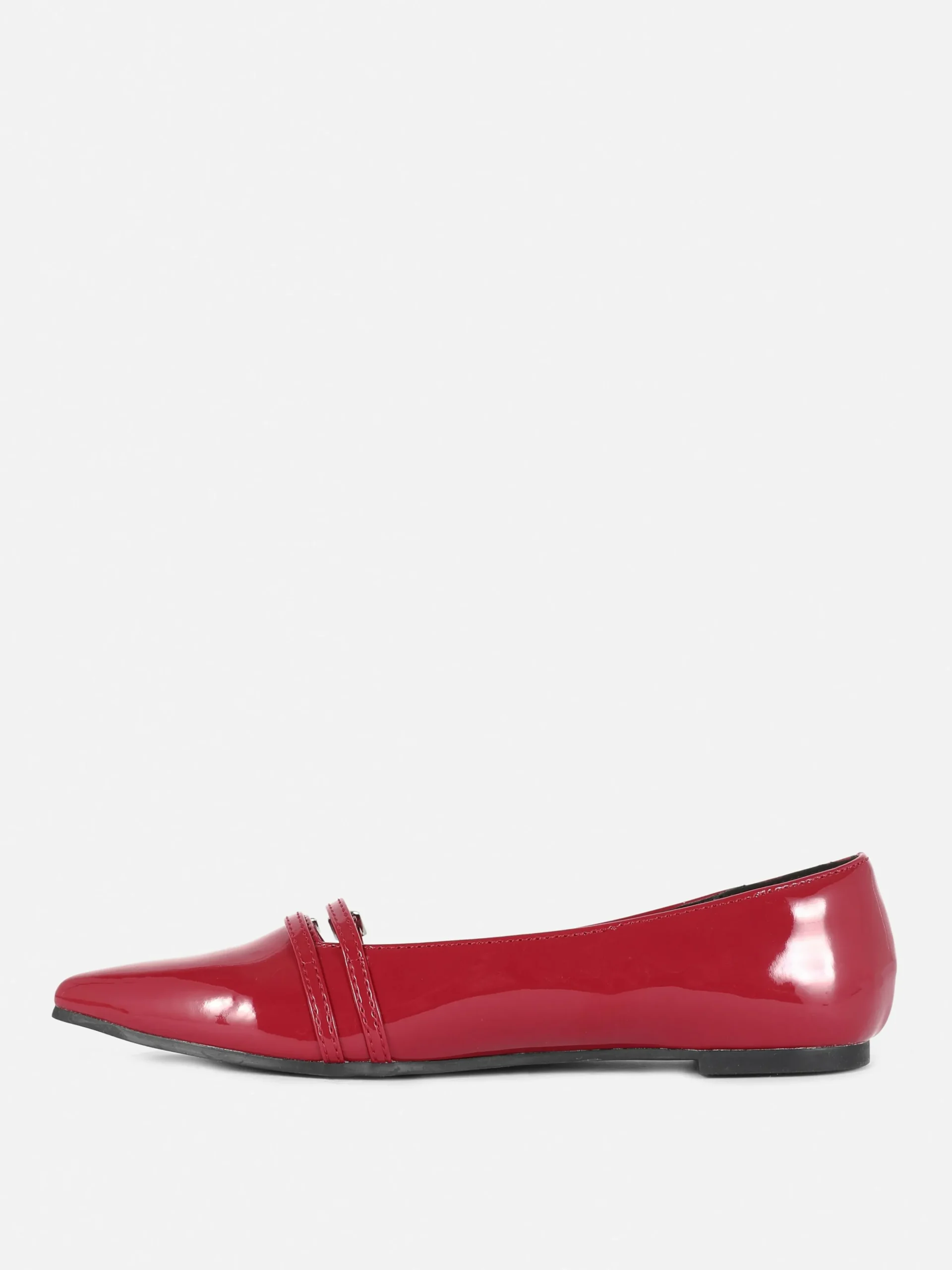 Patent Pointed Toe Ballet Flats