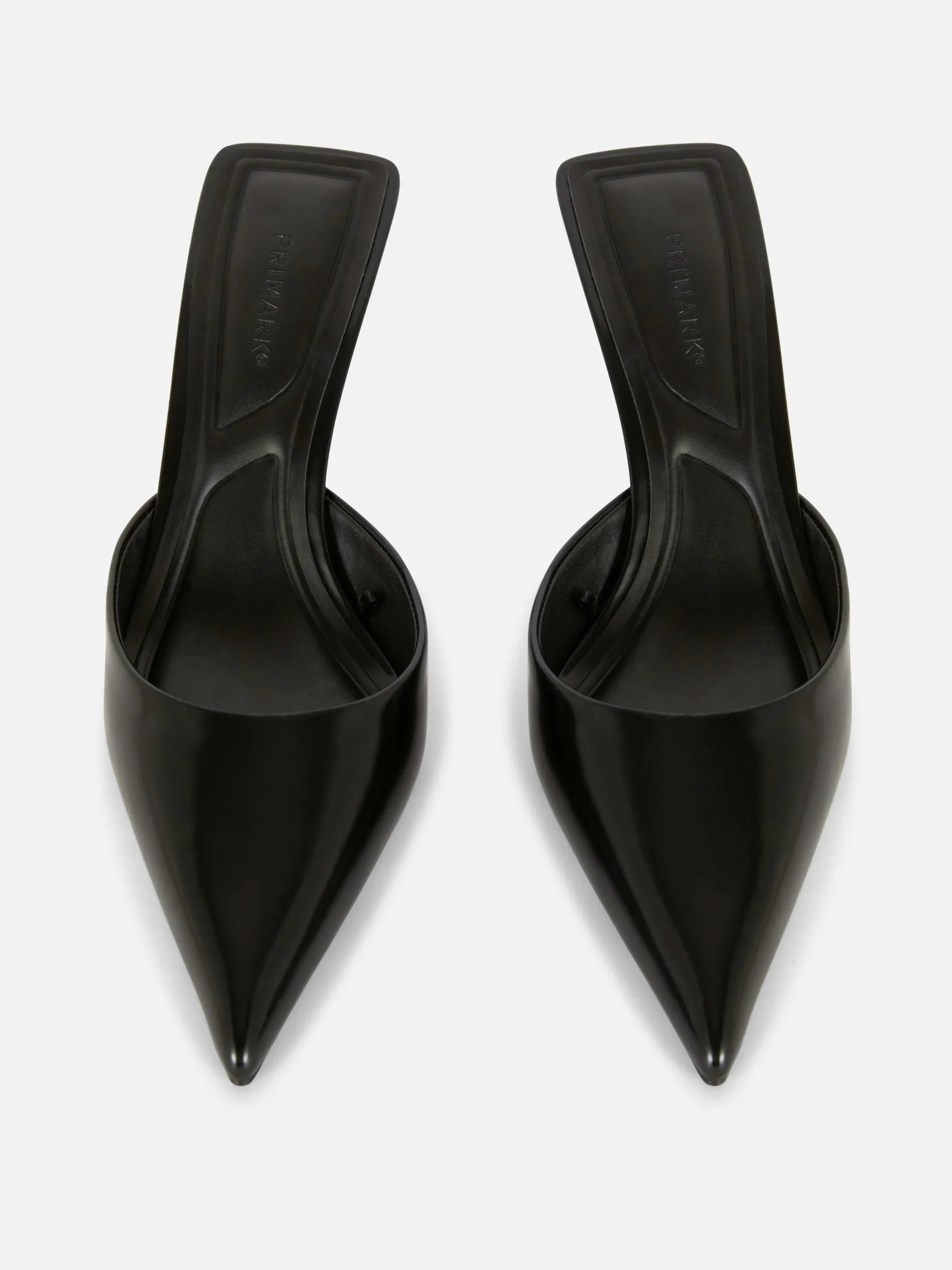 Pointed Mule Kitten Heels