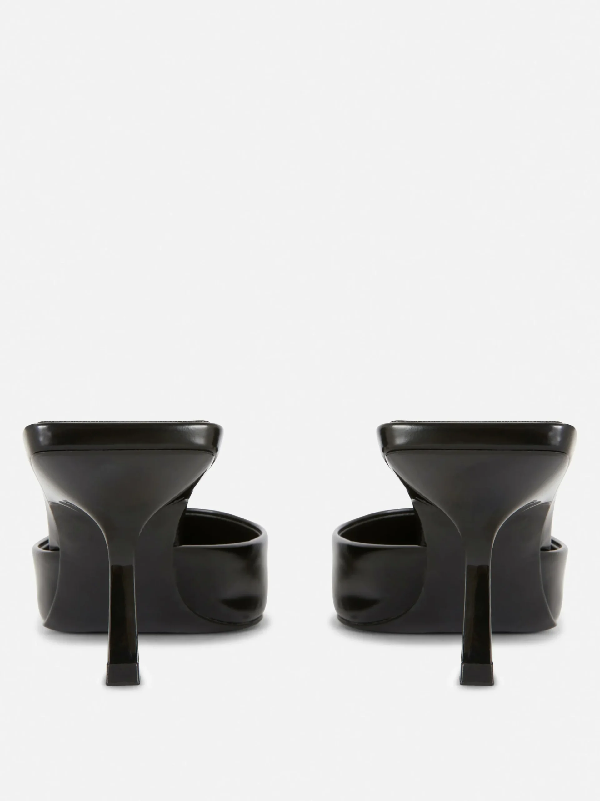 Pointed Mule Kitten Heels