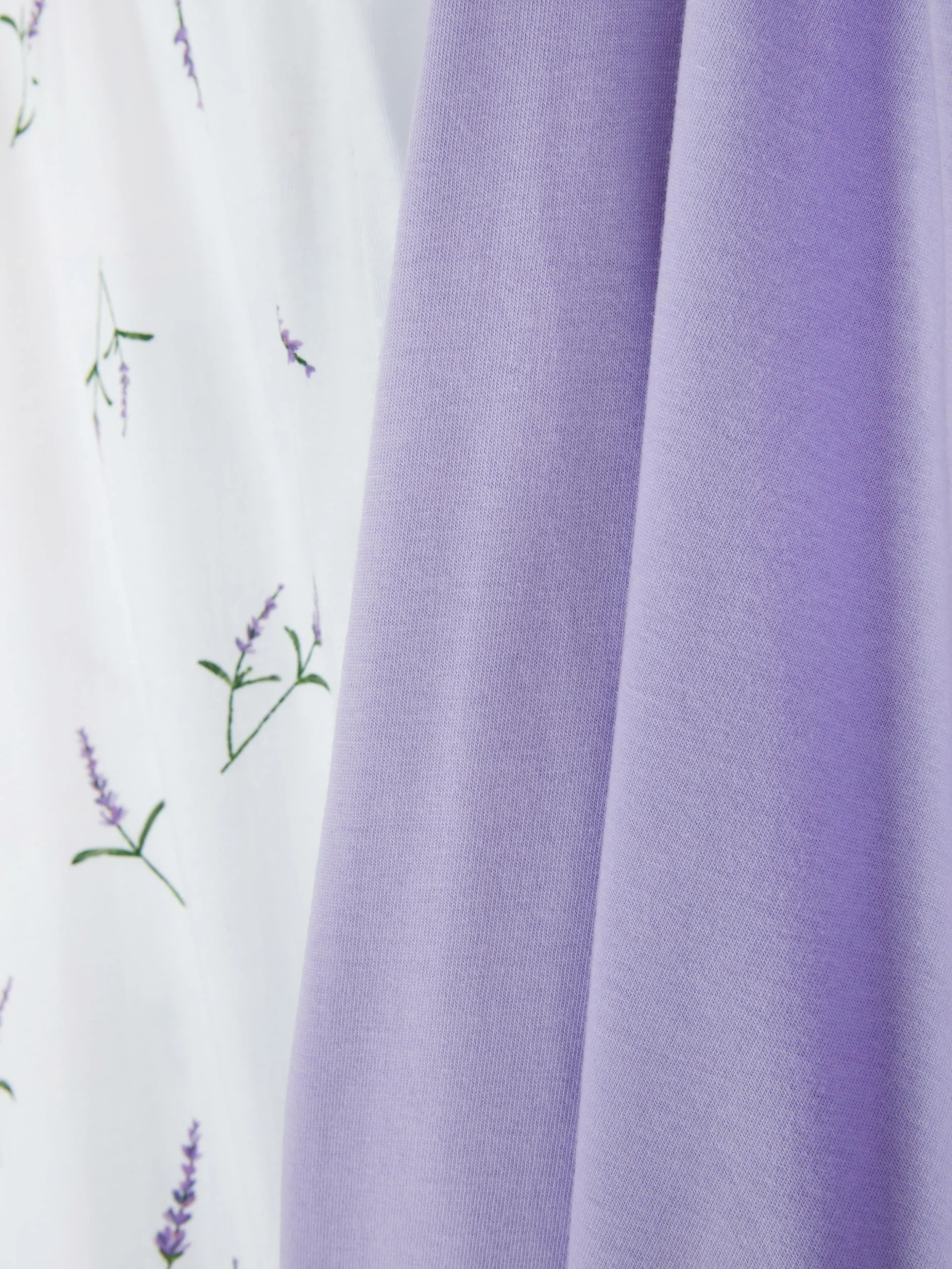 Printed Jersey Short Sleeve Pajamas