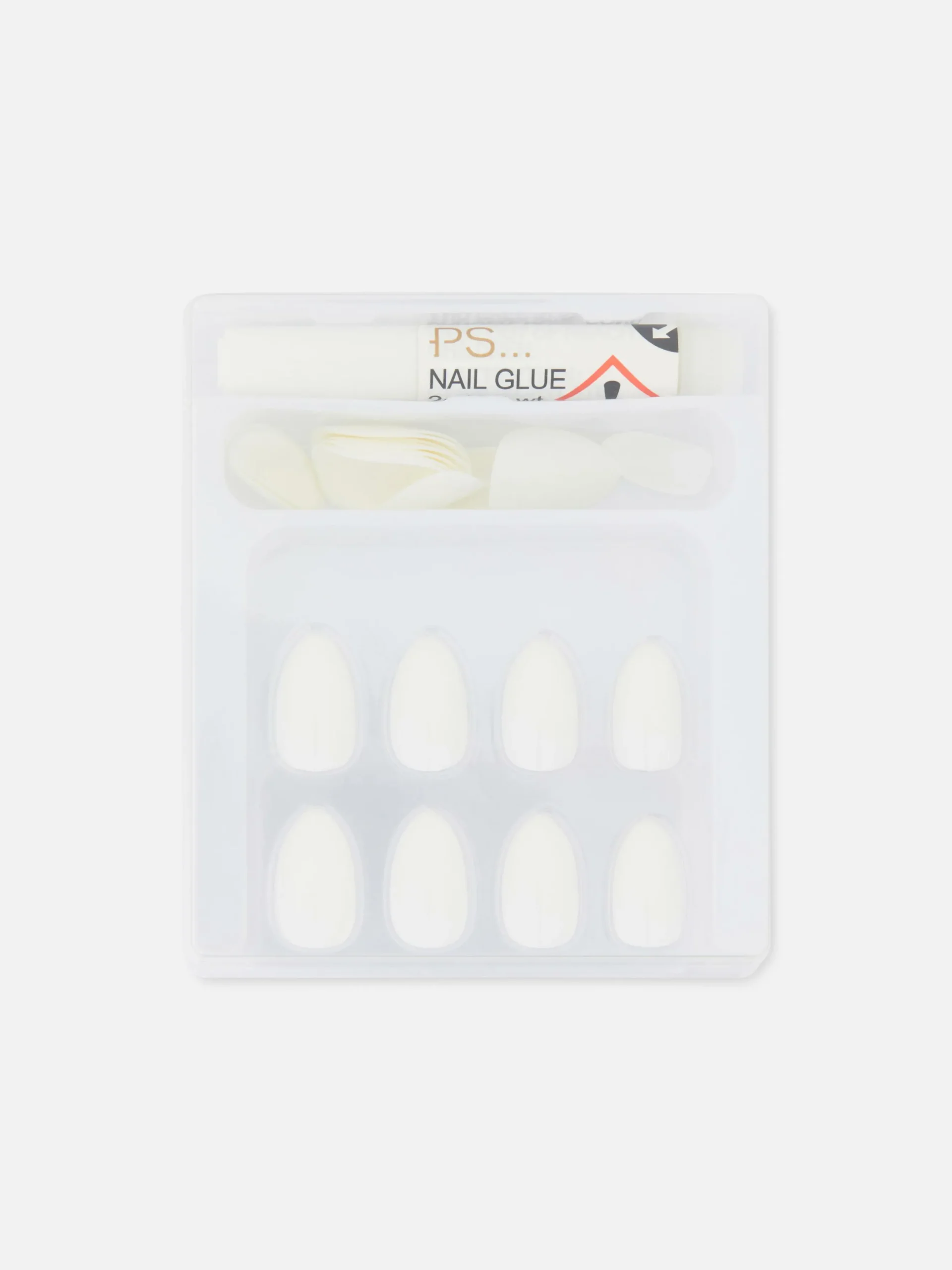 PS Almond Gloss Faux Nails