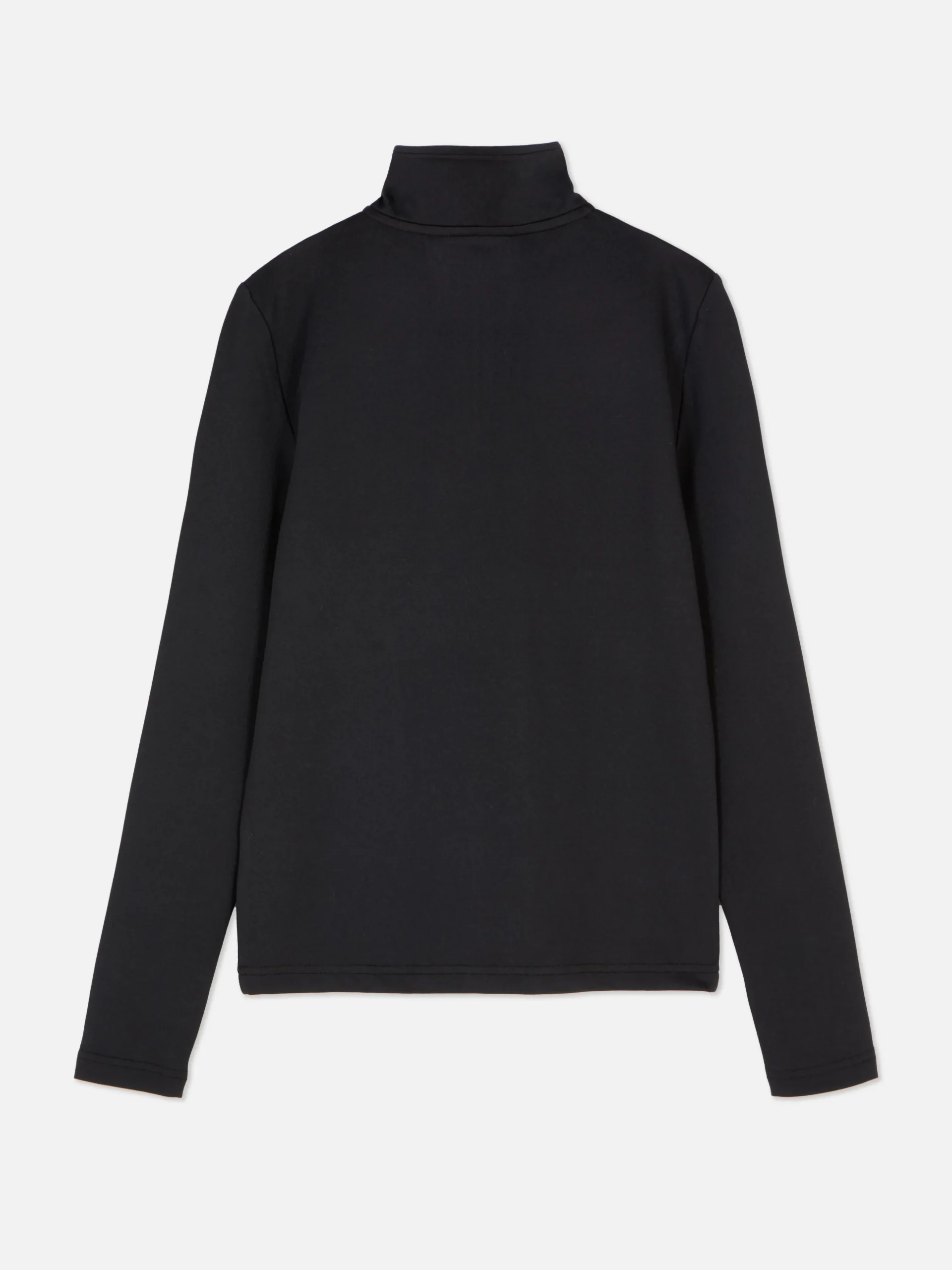 Quarter Zip Track Top With Thumb Holes