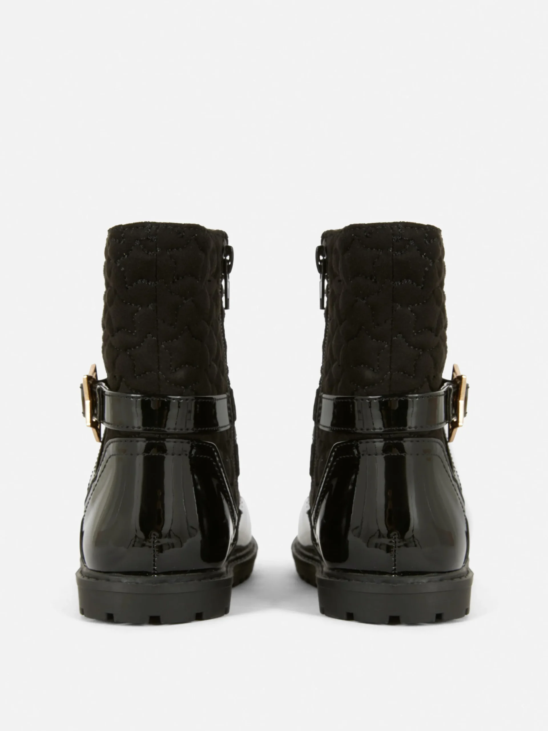 Quilted Ankle Boots