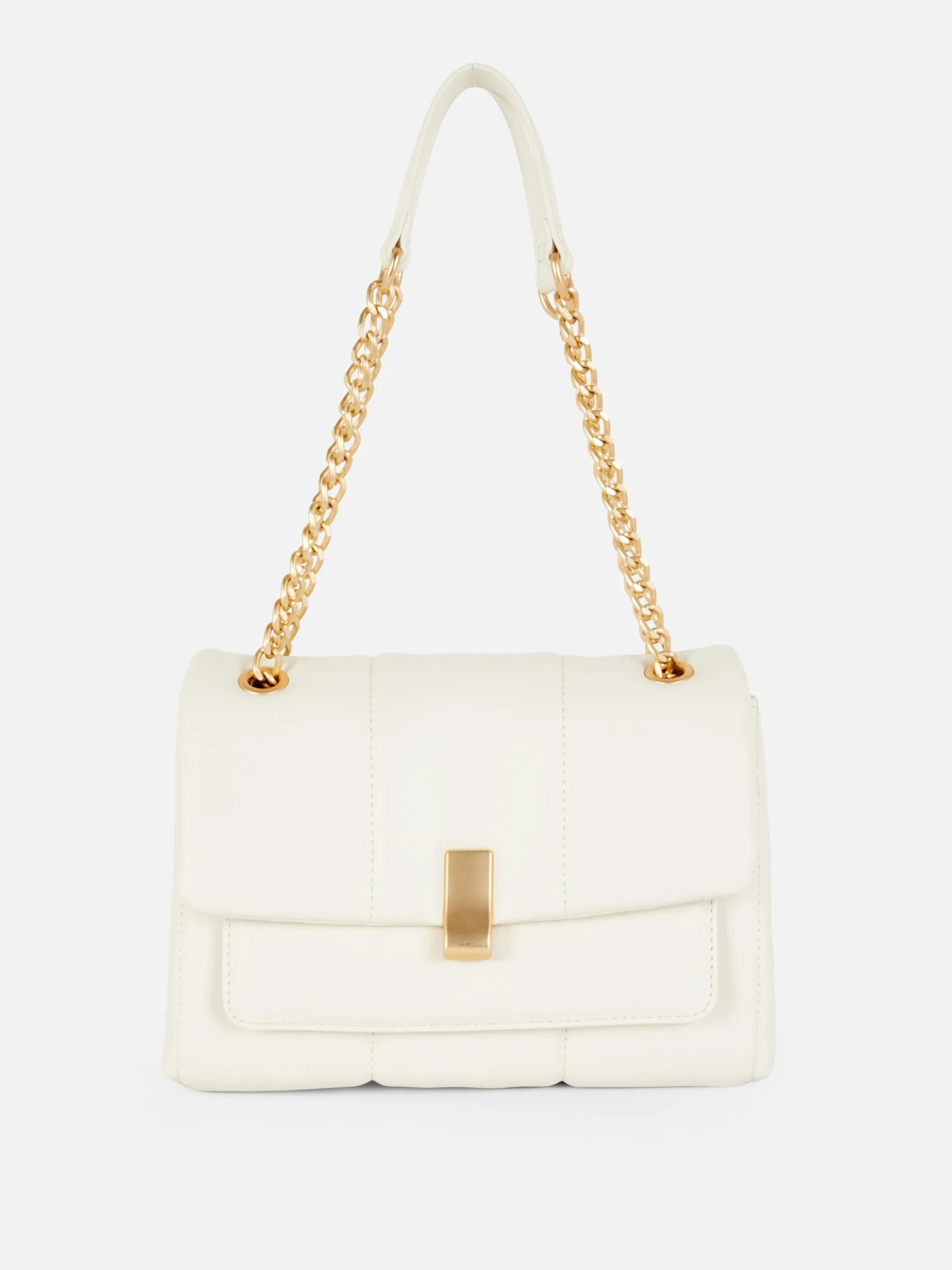 Quilted Flap Shoulder Bag