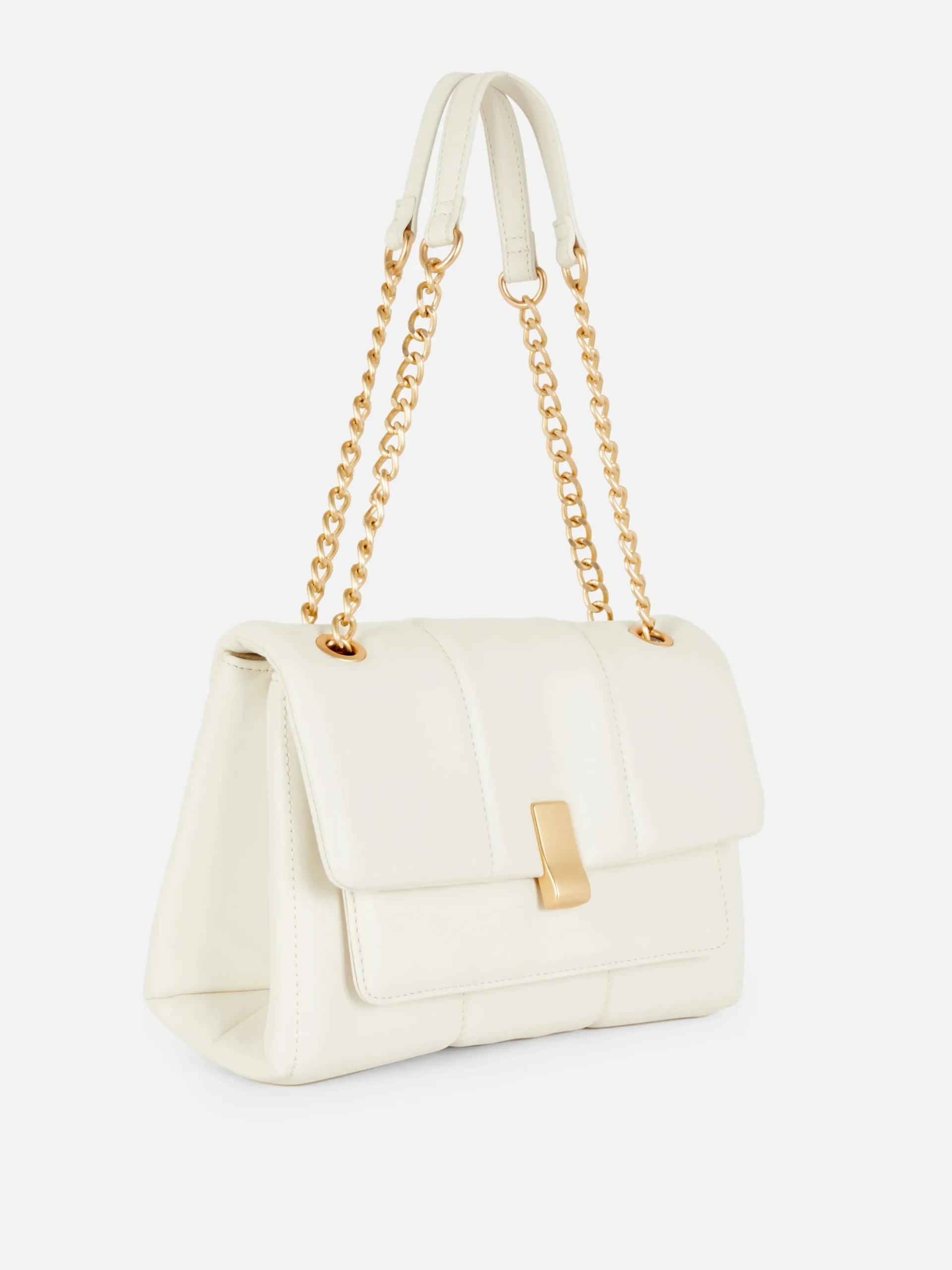 Quilted Flap Shoulder Bag
