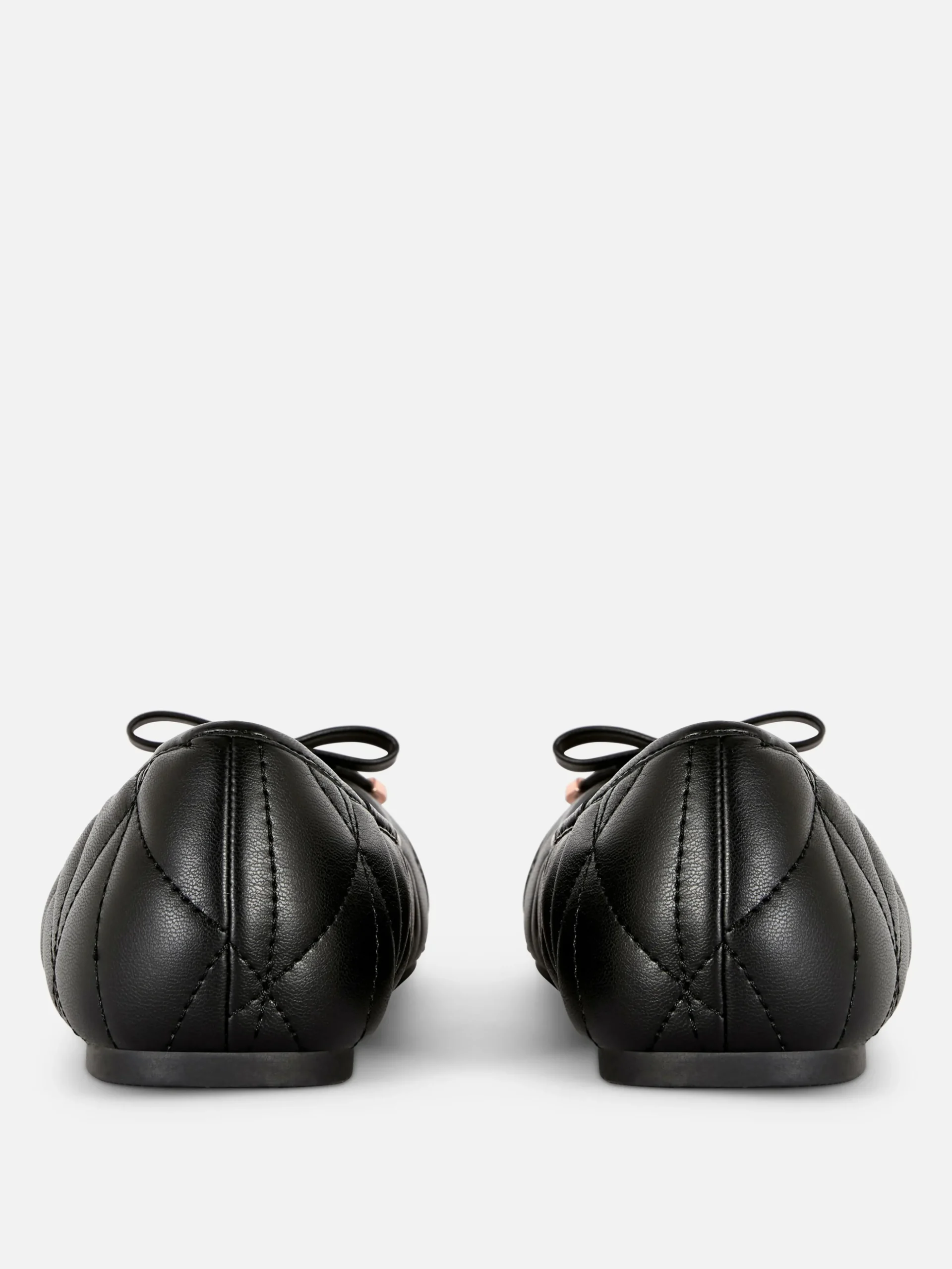 Quilted Toe Cap Ballerinas