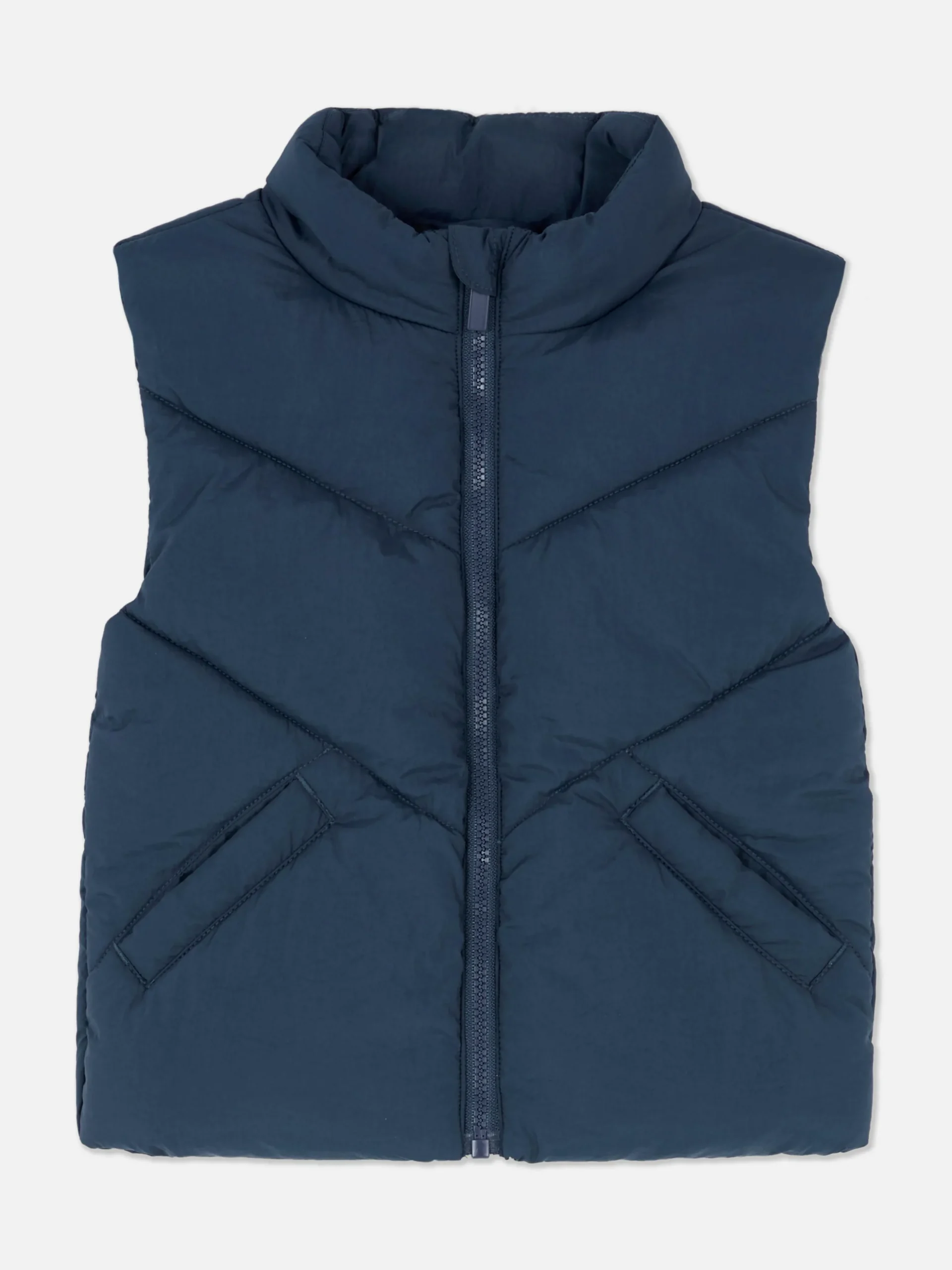 Quilted Zip Vest