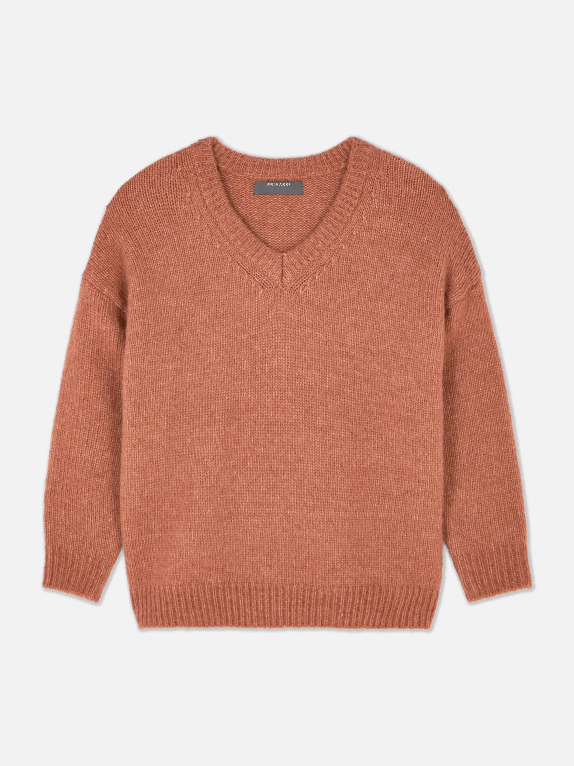 Relaxed V-Neck Sweater