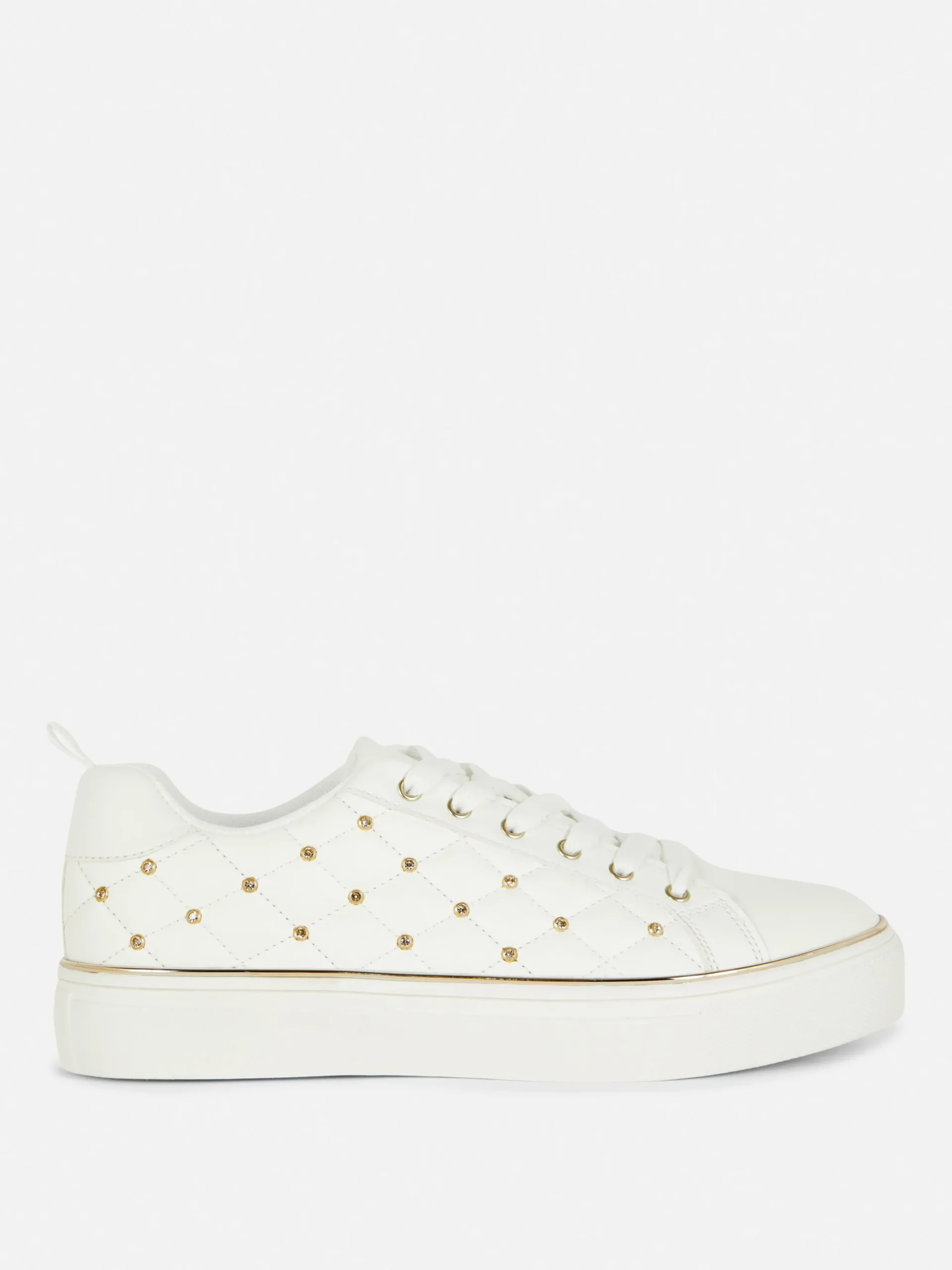 Rhinestone Chunky Sneakers