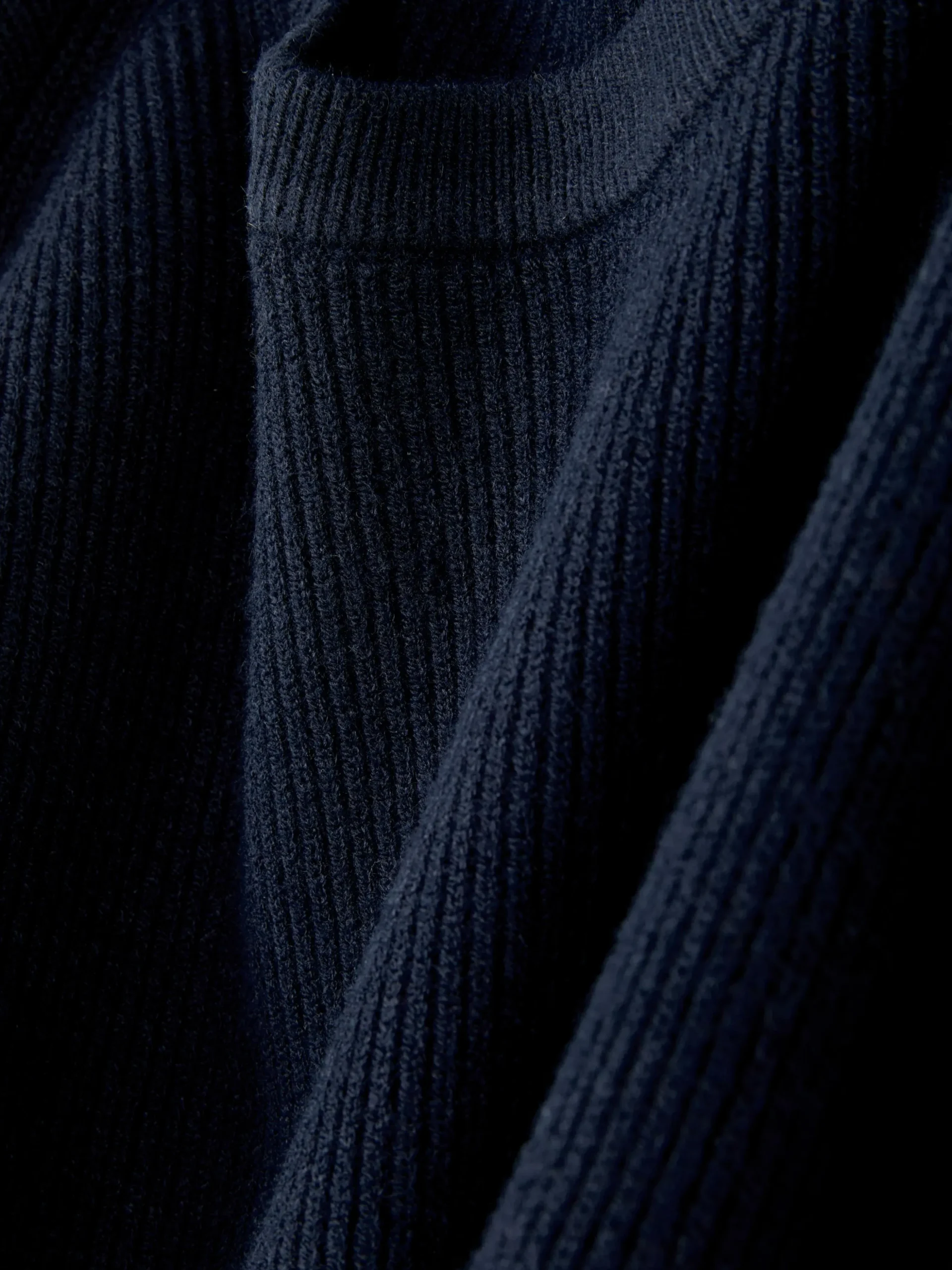 Ribbed Crew Neck Sweater