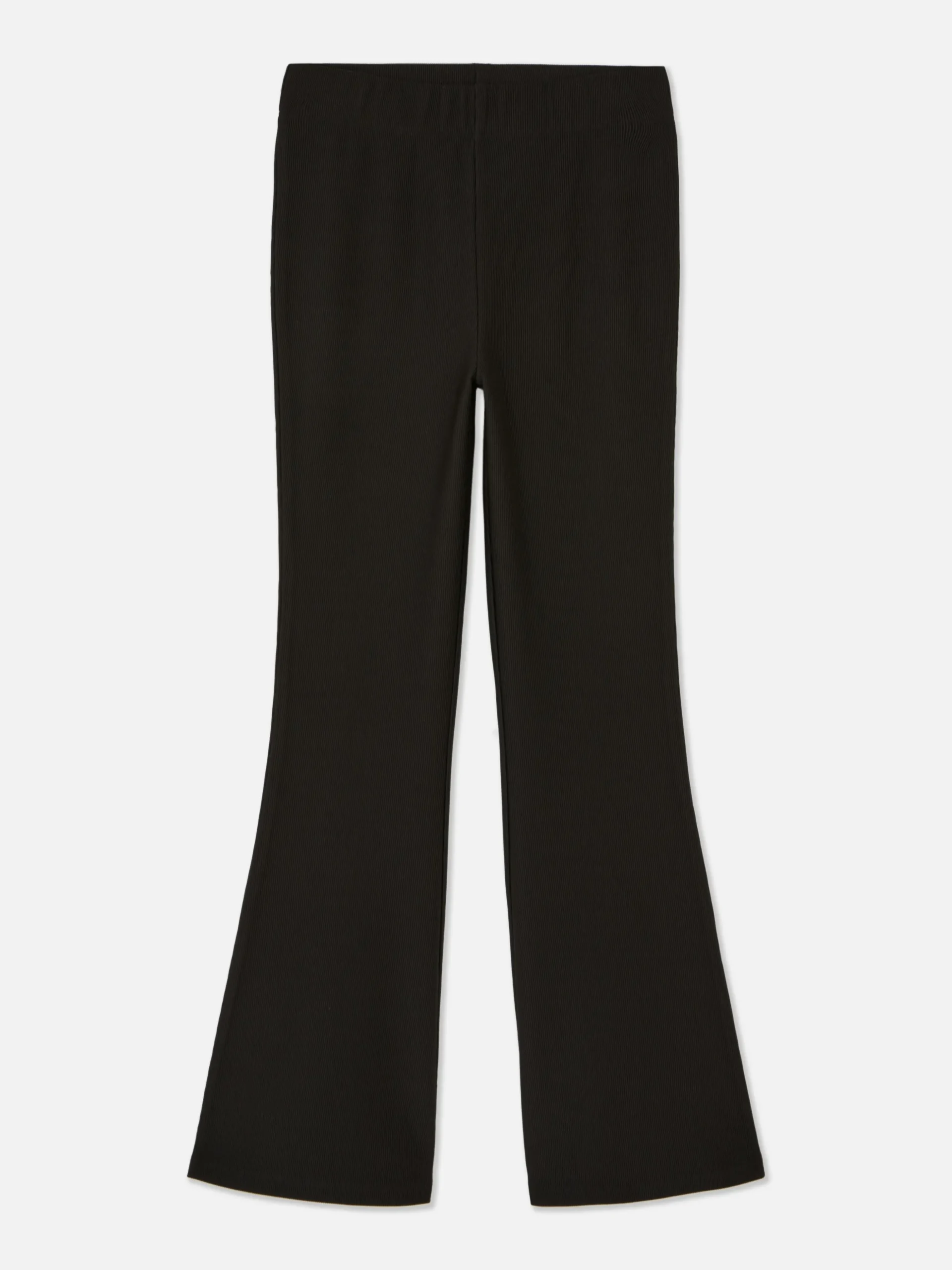 Ribbed Flared Pants