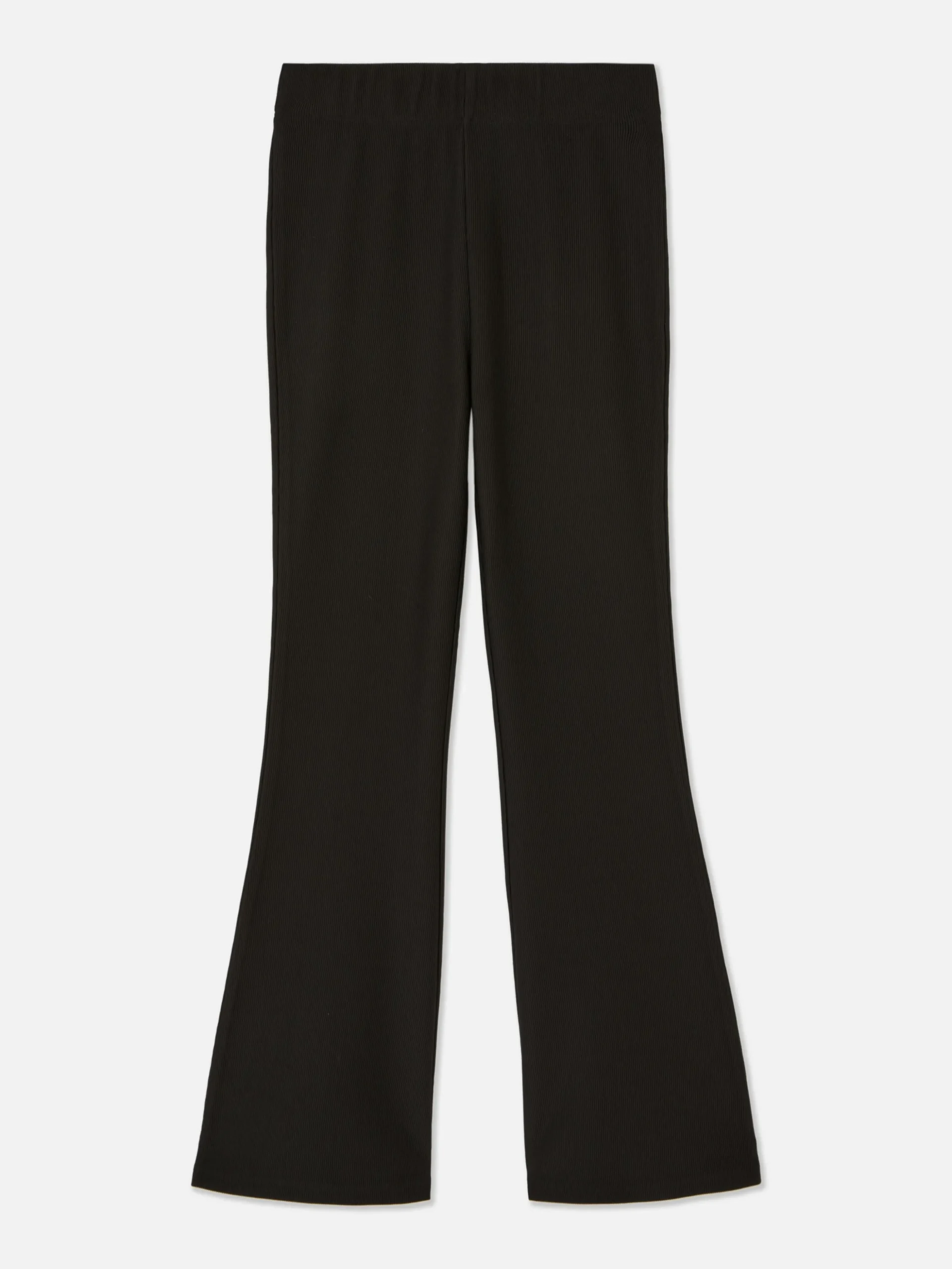Ribbed Flared Pants