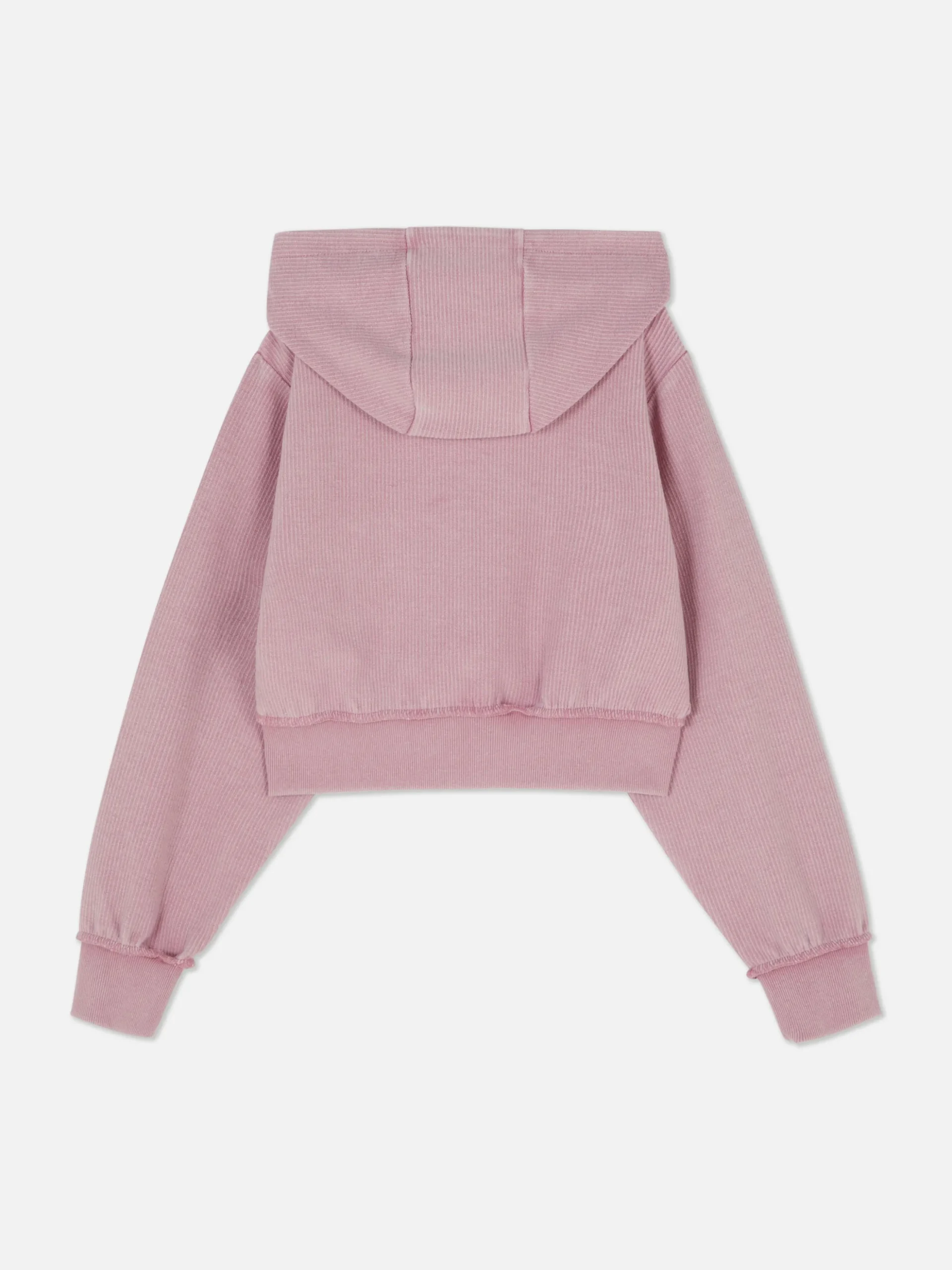 Ribbed Hoodie