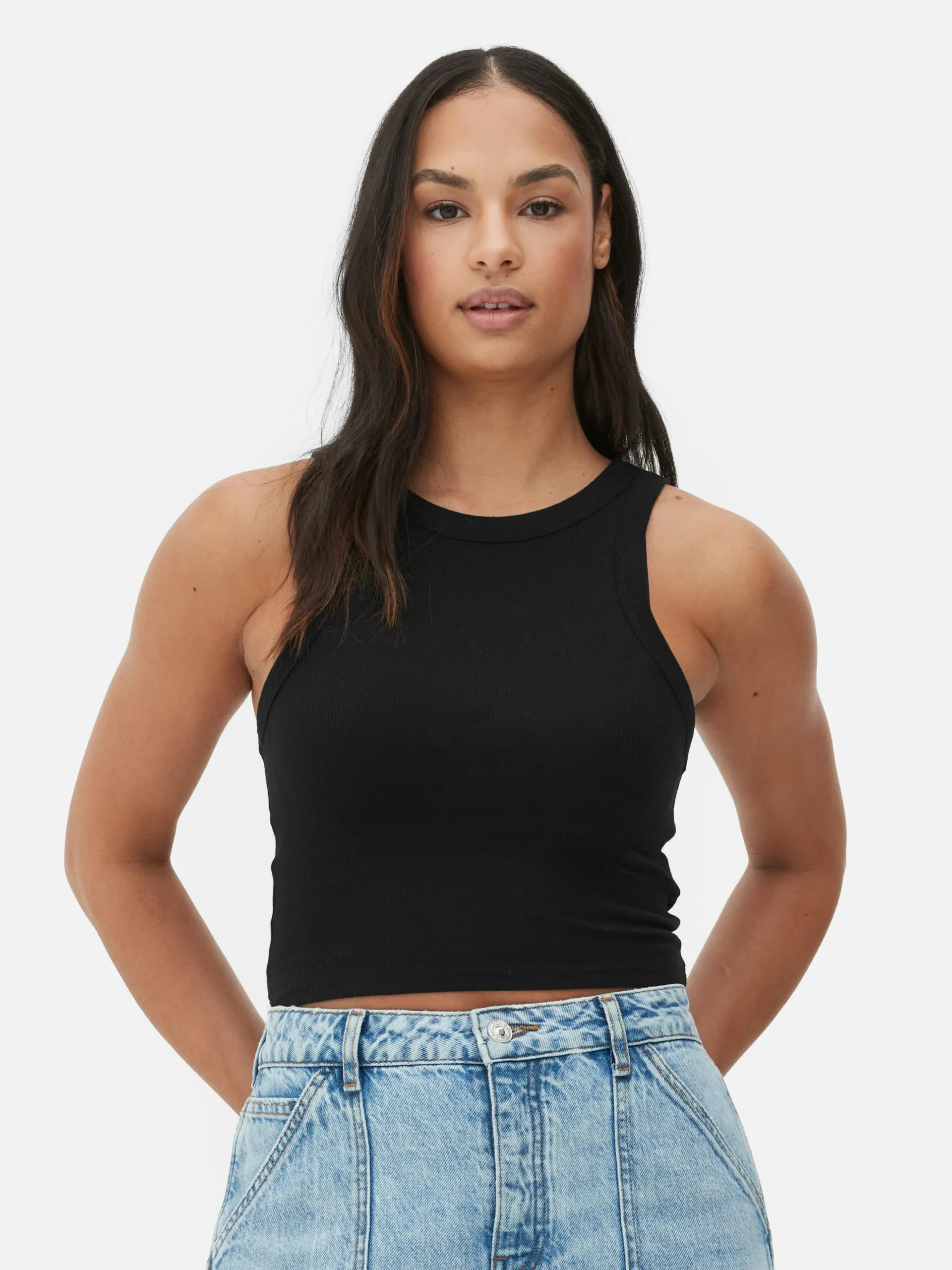 Ribbed Racerback Tank