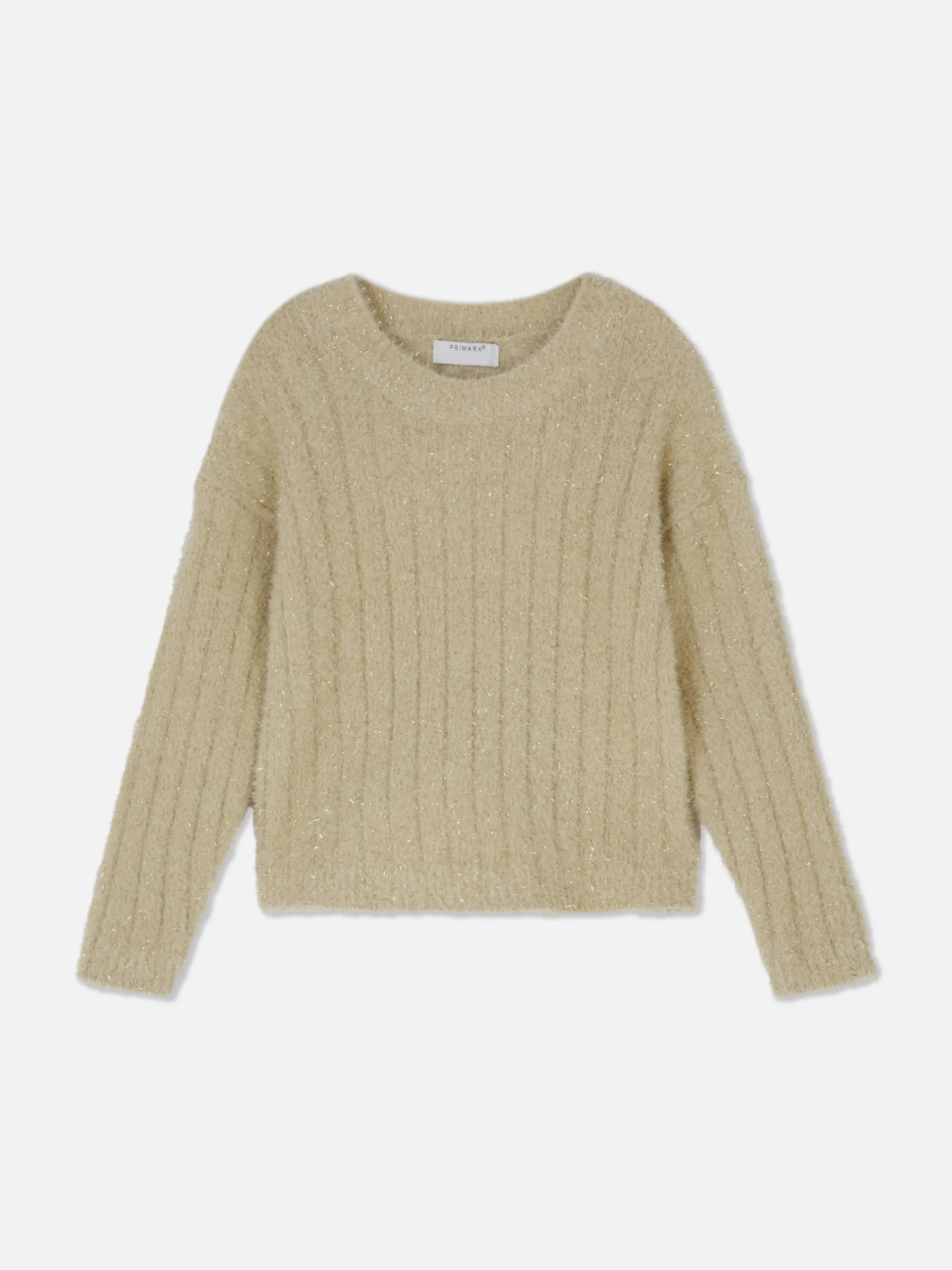 Ribbed Tinsel Sweater