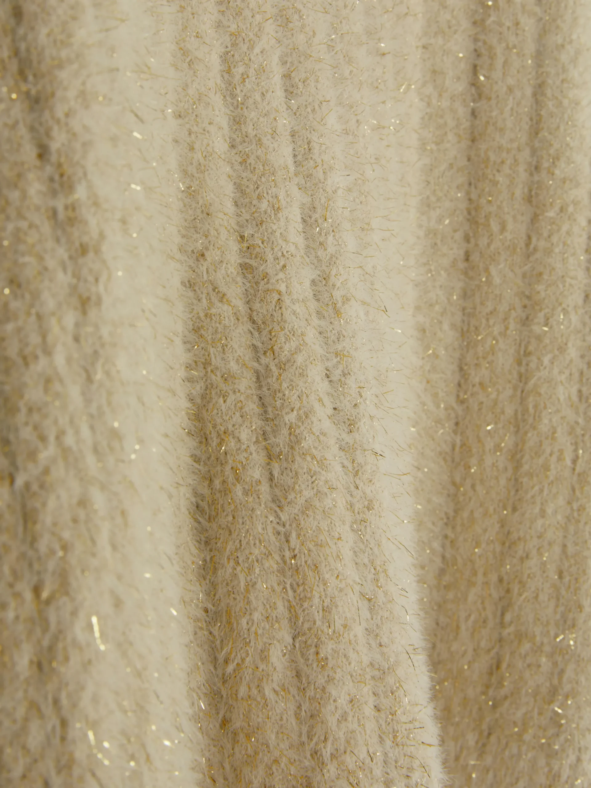 Ribbed Tinsel Sweater