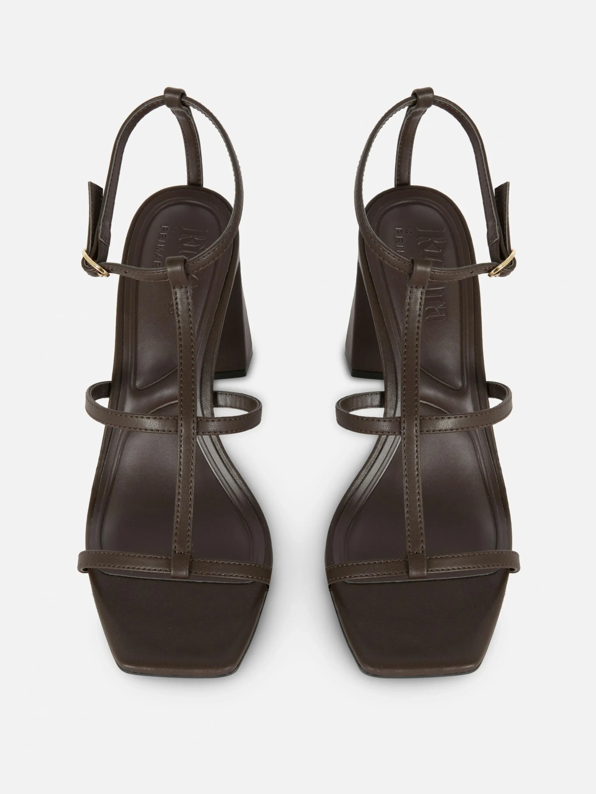 Rita Ora Block Heel T-Bar Sandals