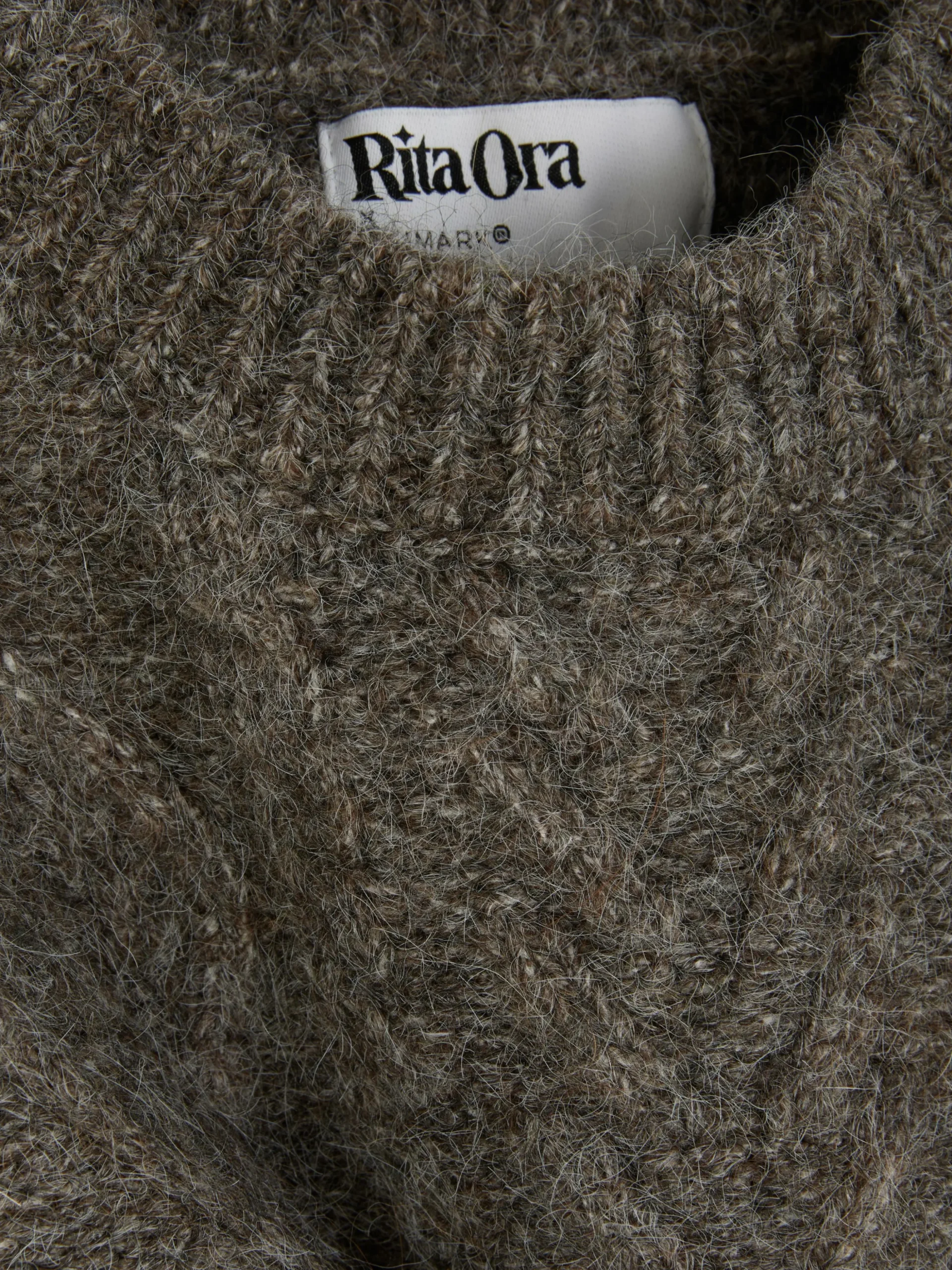 Rita Ora Cable Knit Vest