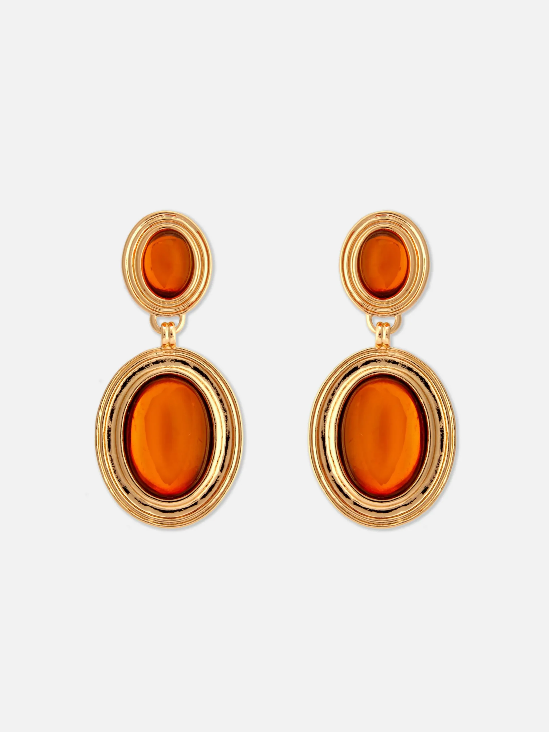 Rita Ora Faux Gemstone Drop Earrings