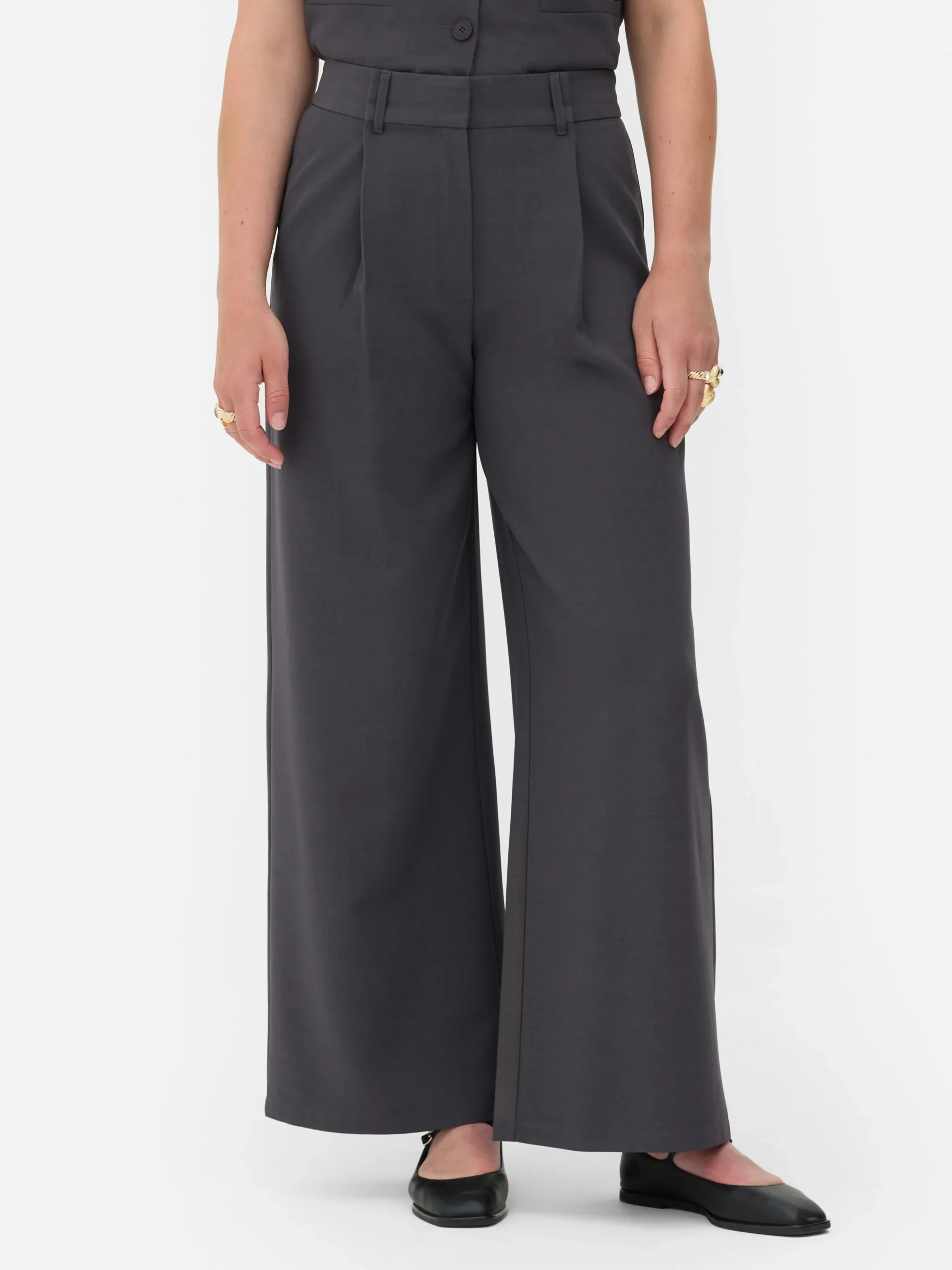 Rita Ora Slouchy Fit Dad Pants