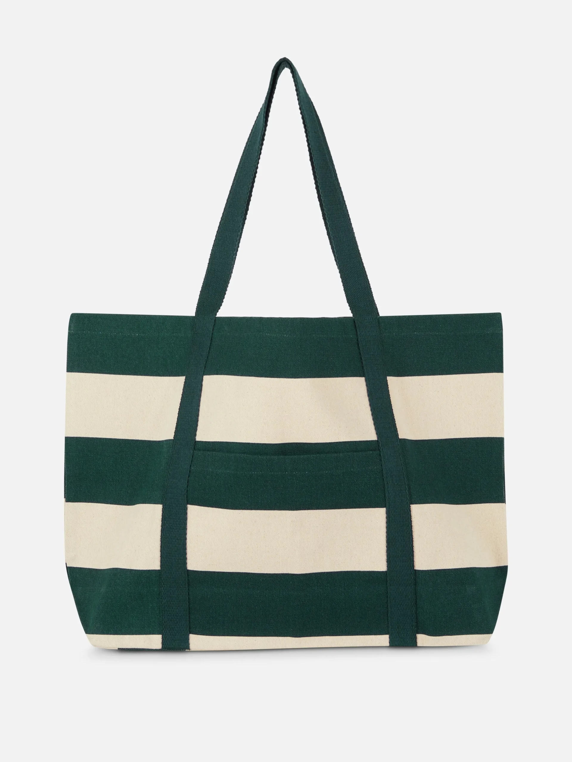 Rita Ora Stripe Canvas Shopper Bag