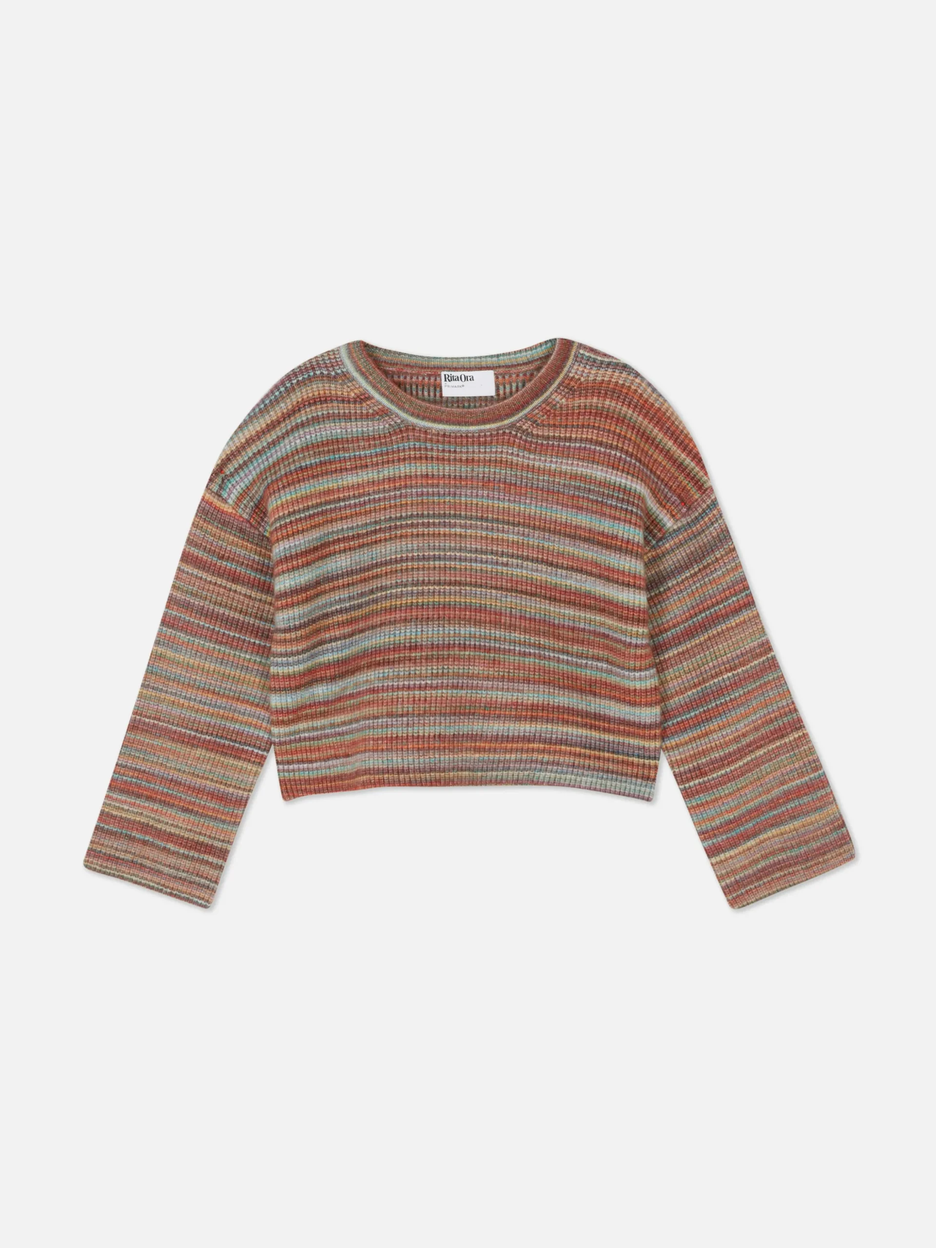 Rita Ora Striped Sweater