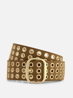 Rita Ora Three-Eyelet Belt
