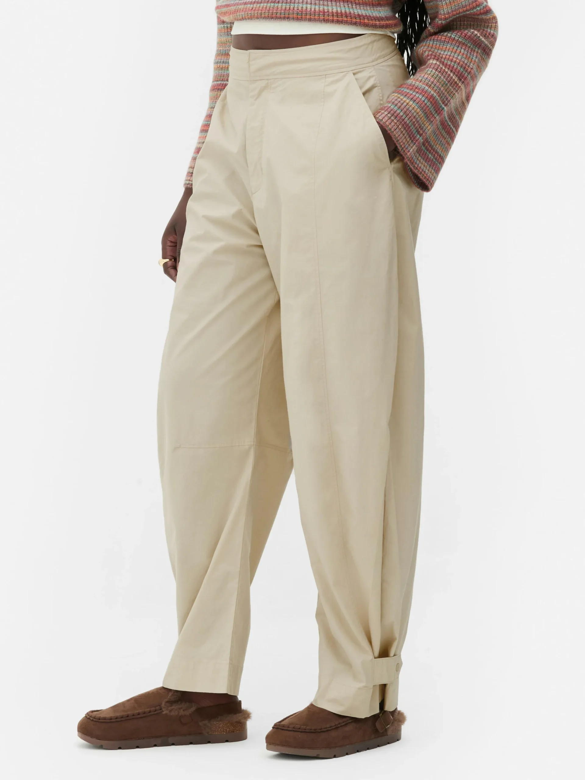 Rita Ora Utility Barrel Leg Pants