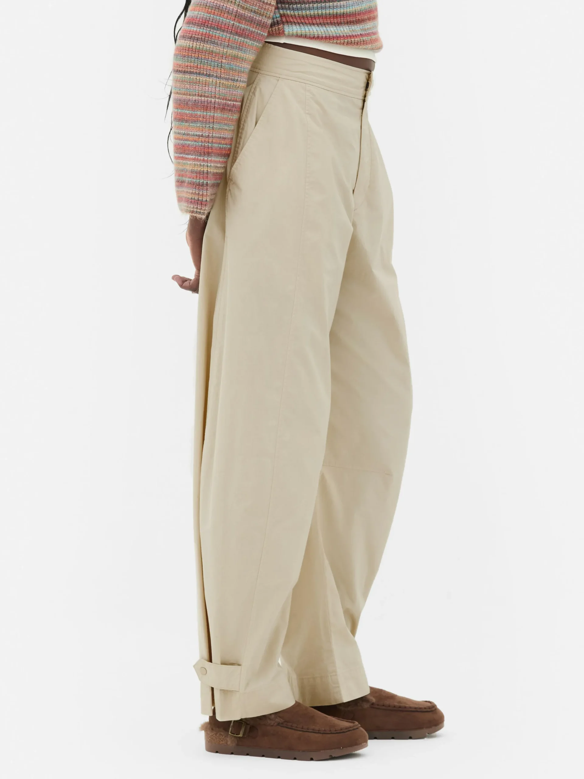 Rita Ora Utility Barrel Leg Pants