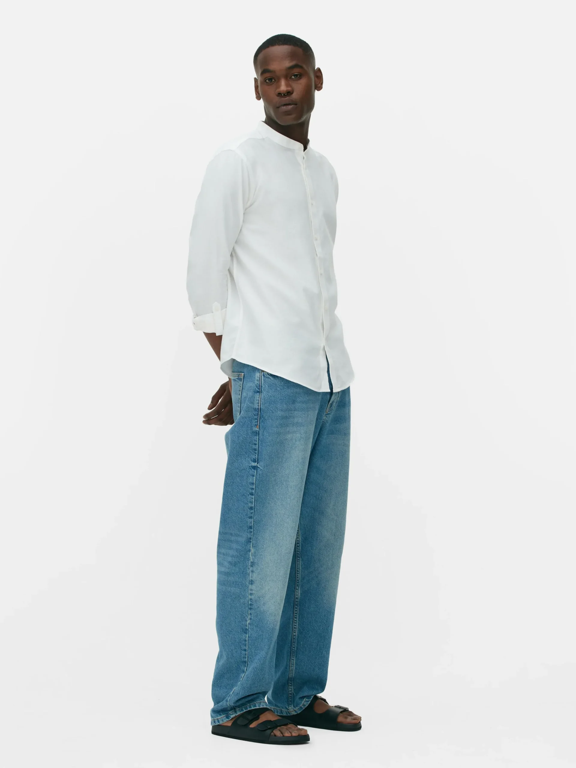 Roll-Sleeve Shirt