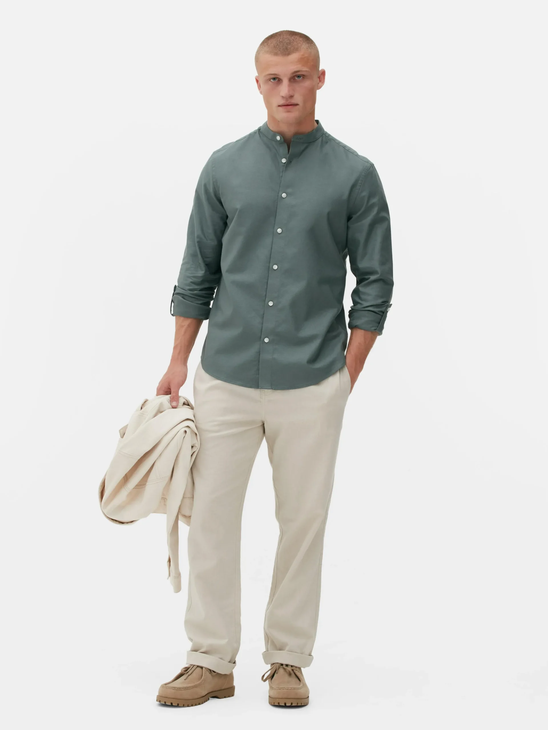 Roll-Sleeve Shirt