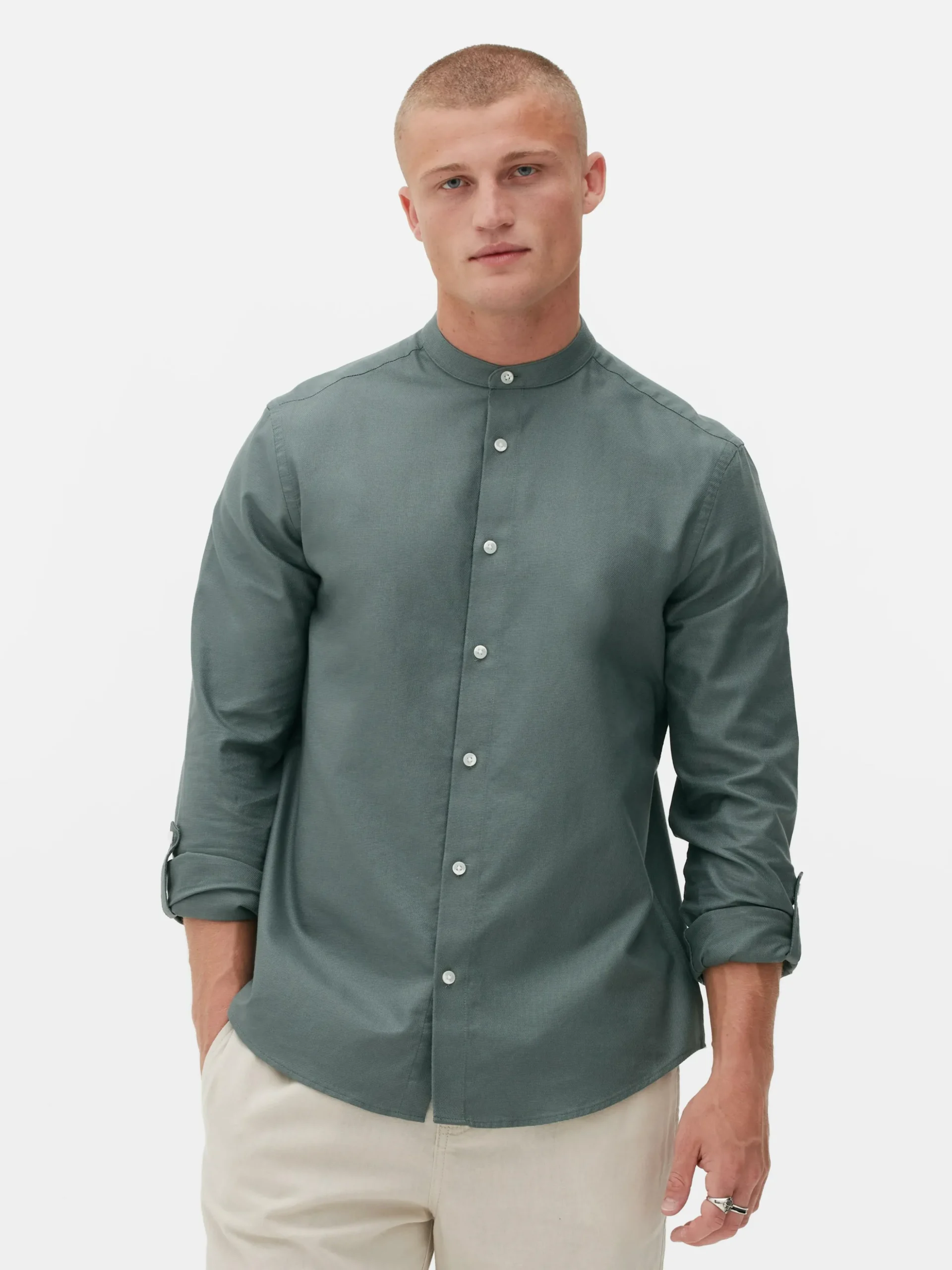 Roll-Sleeve Shirt