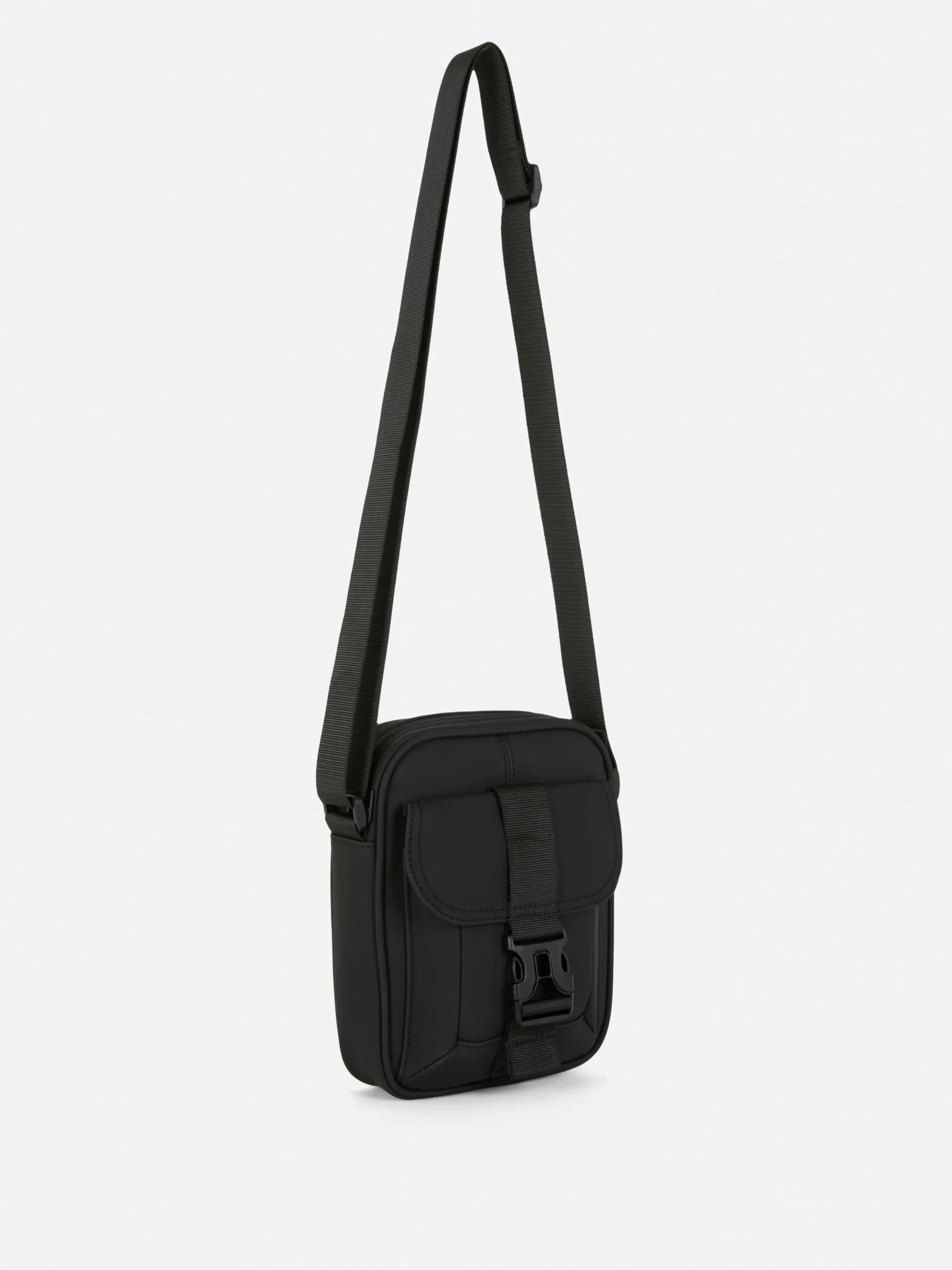 Rubberized Crossbody Bag