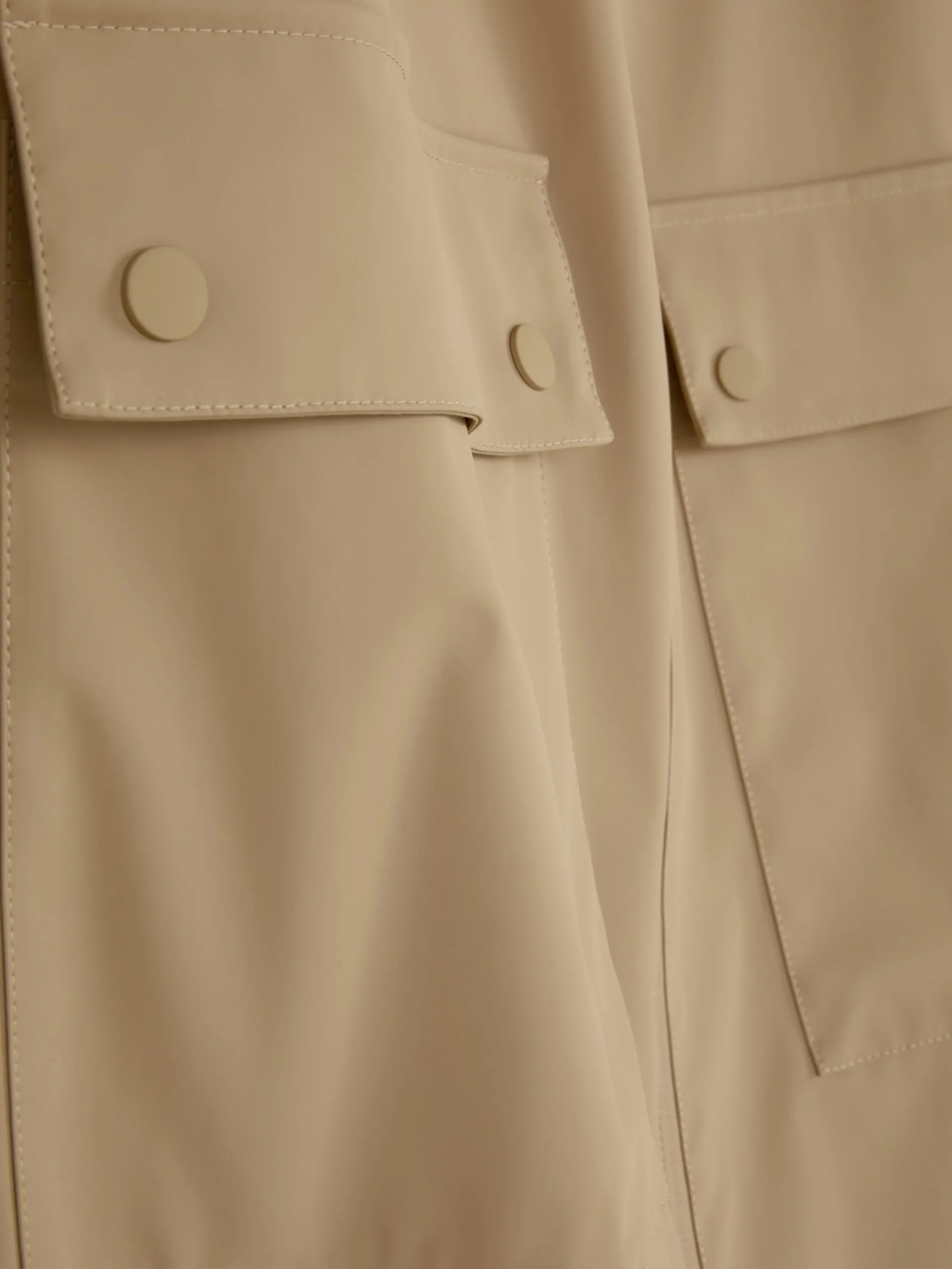 Rubberized Hooded Raincoat