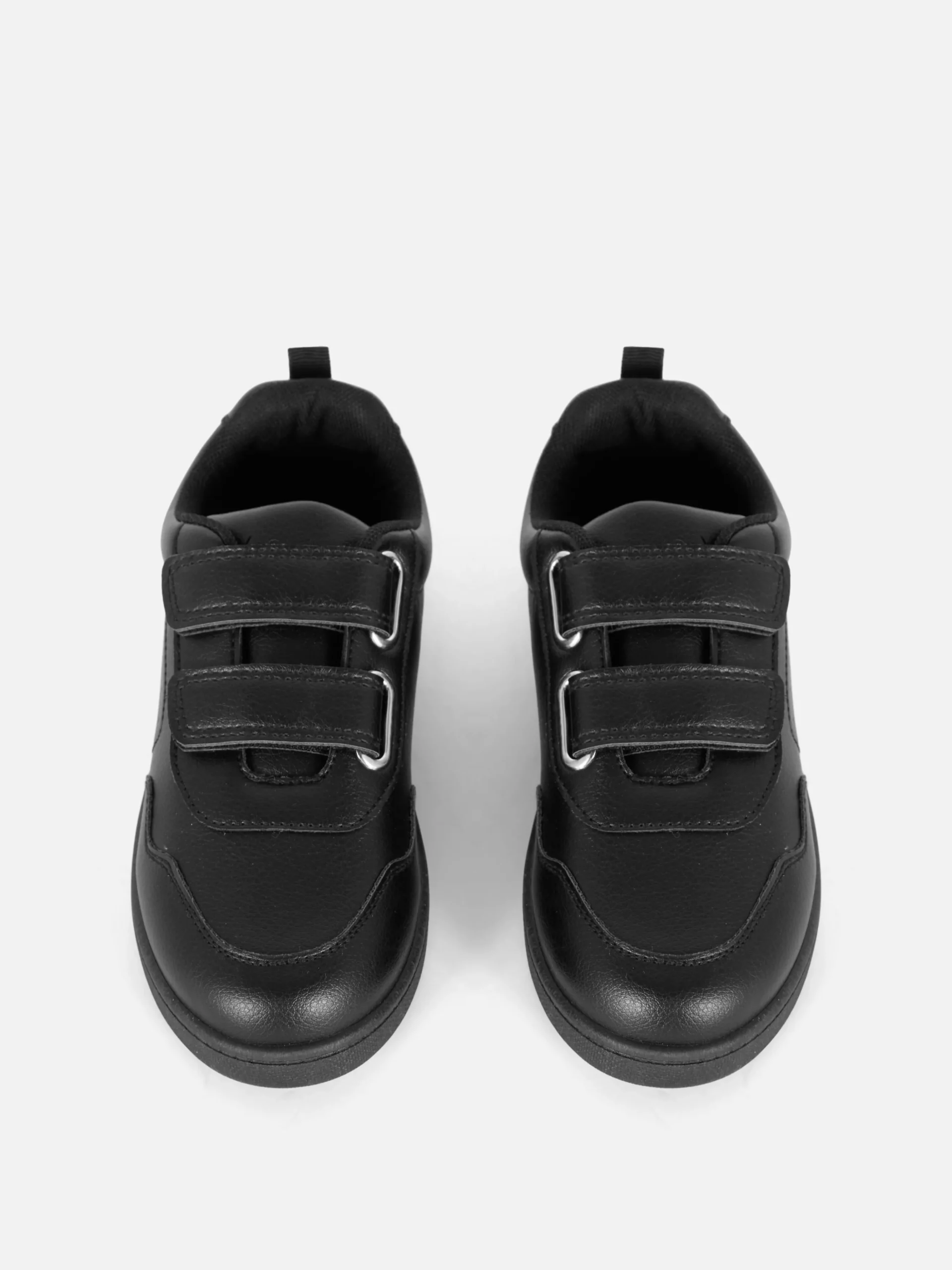 School Double Strap Low Tops