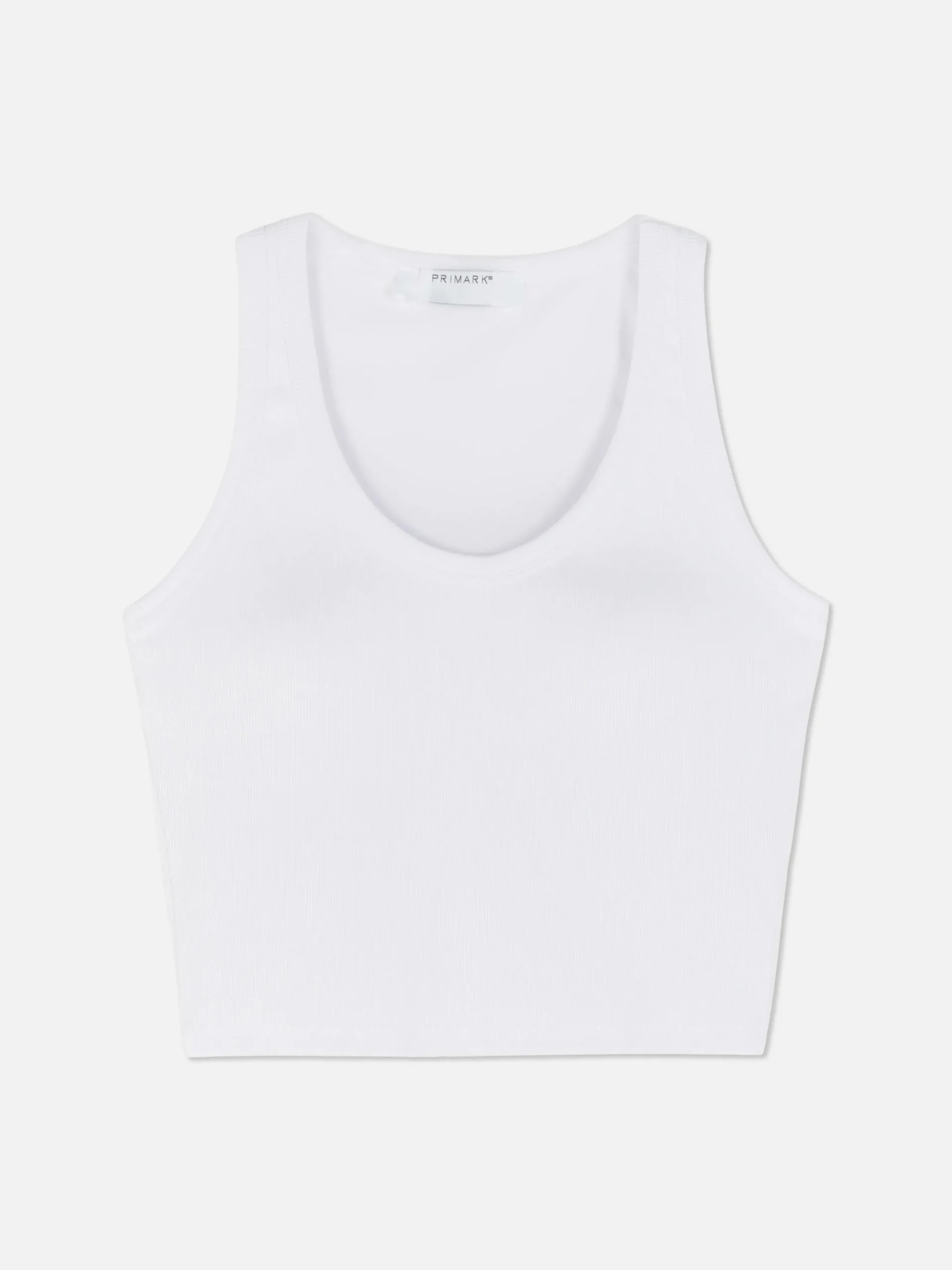 Scoop Neck Tank With Built-In Bra