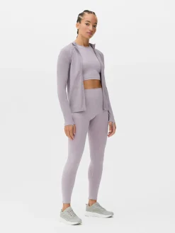 Seamless Zip Workout Jacket