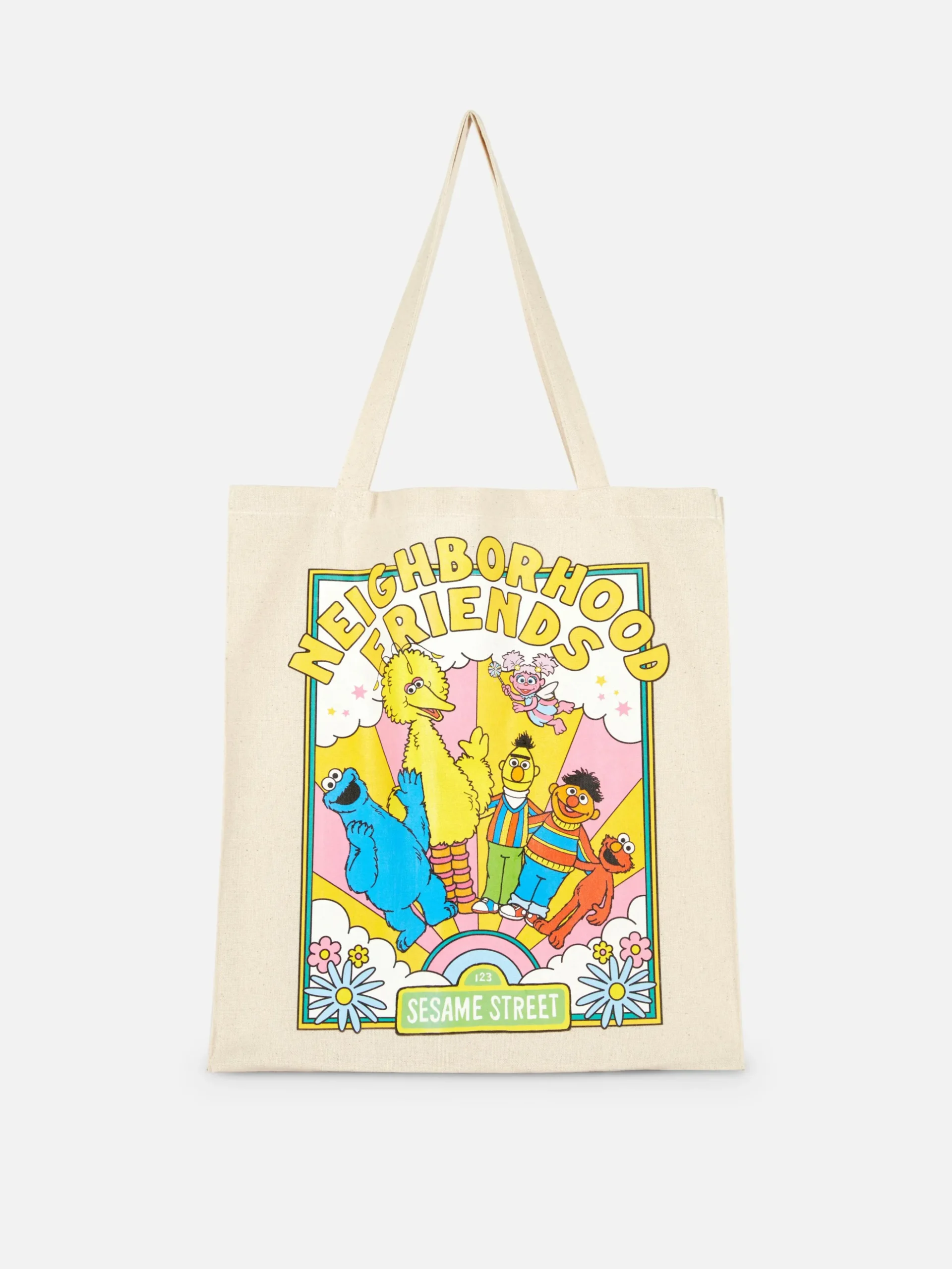 Sesame Street Canvas Tote