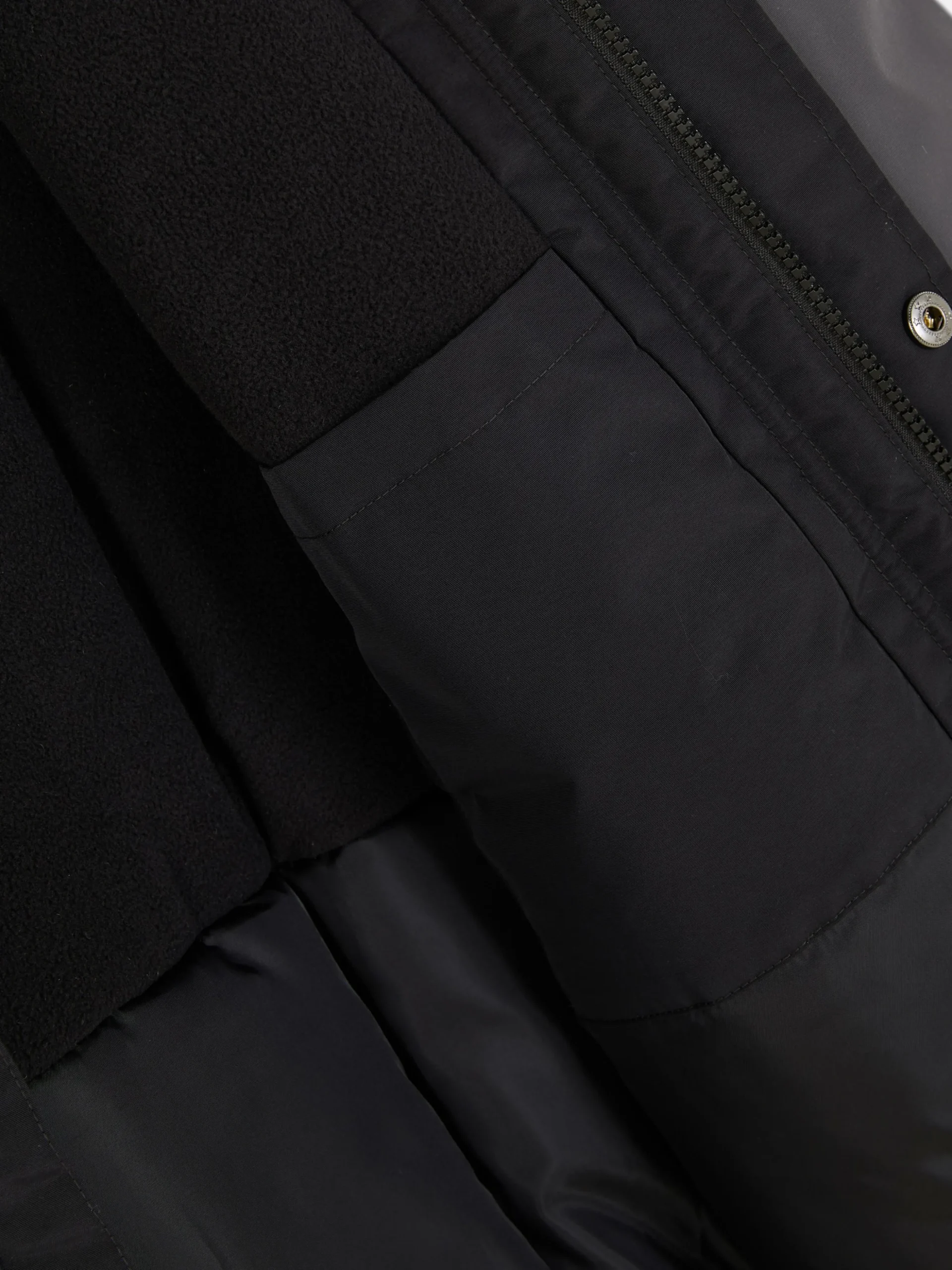 Short Color Block Coat