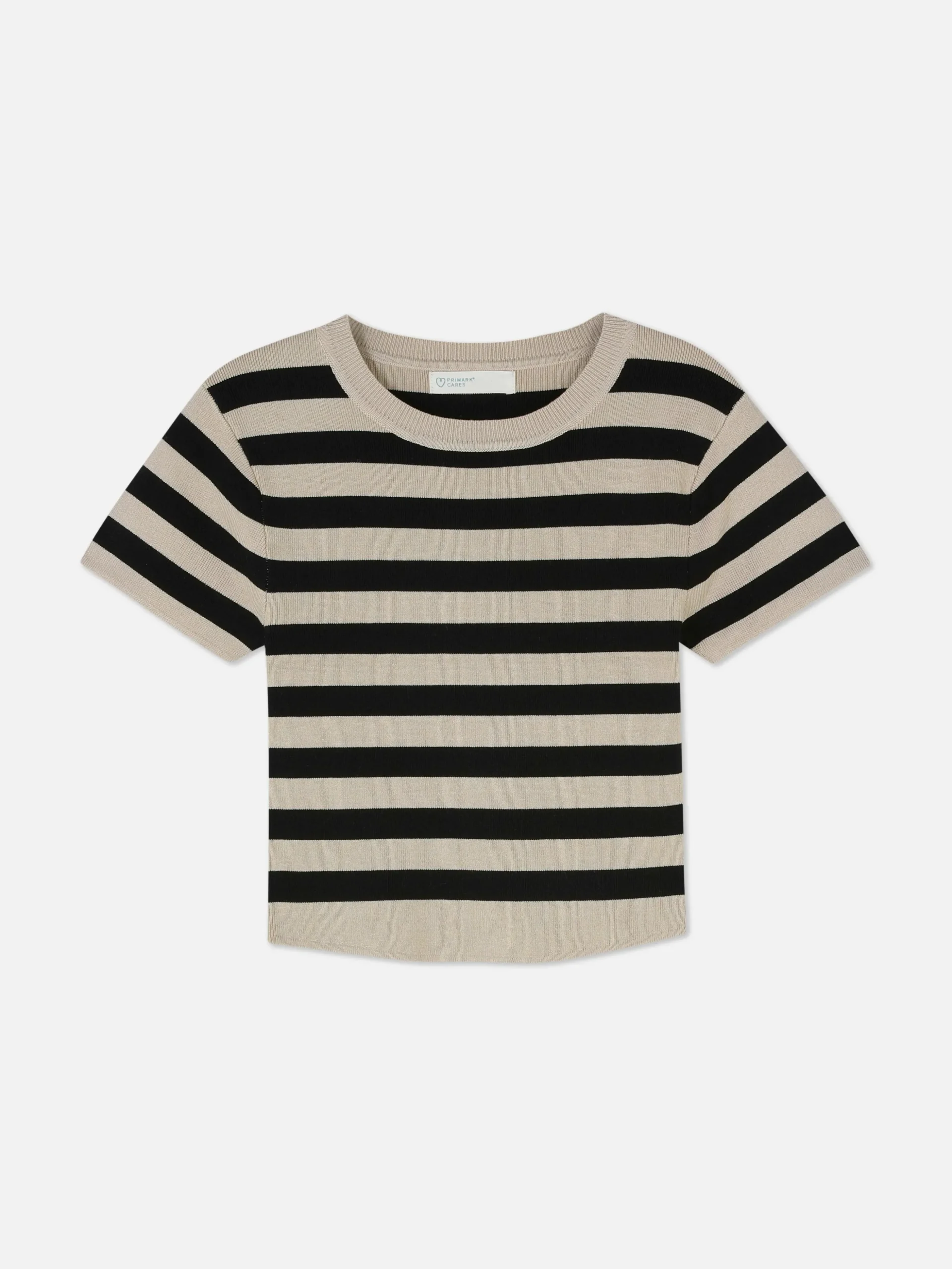 Short Sleeve Cropped Sweater