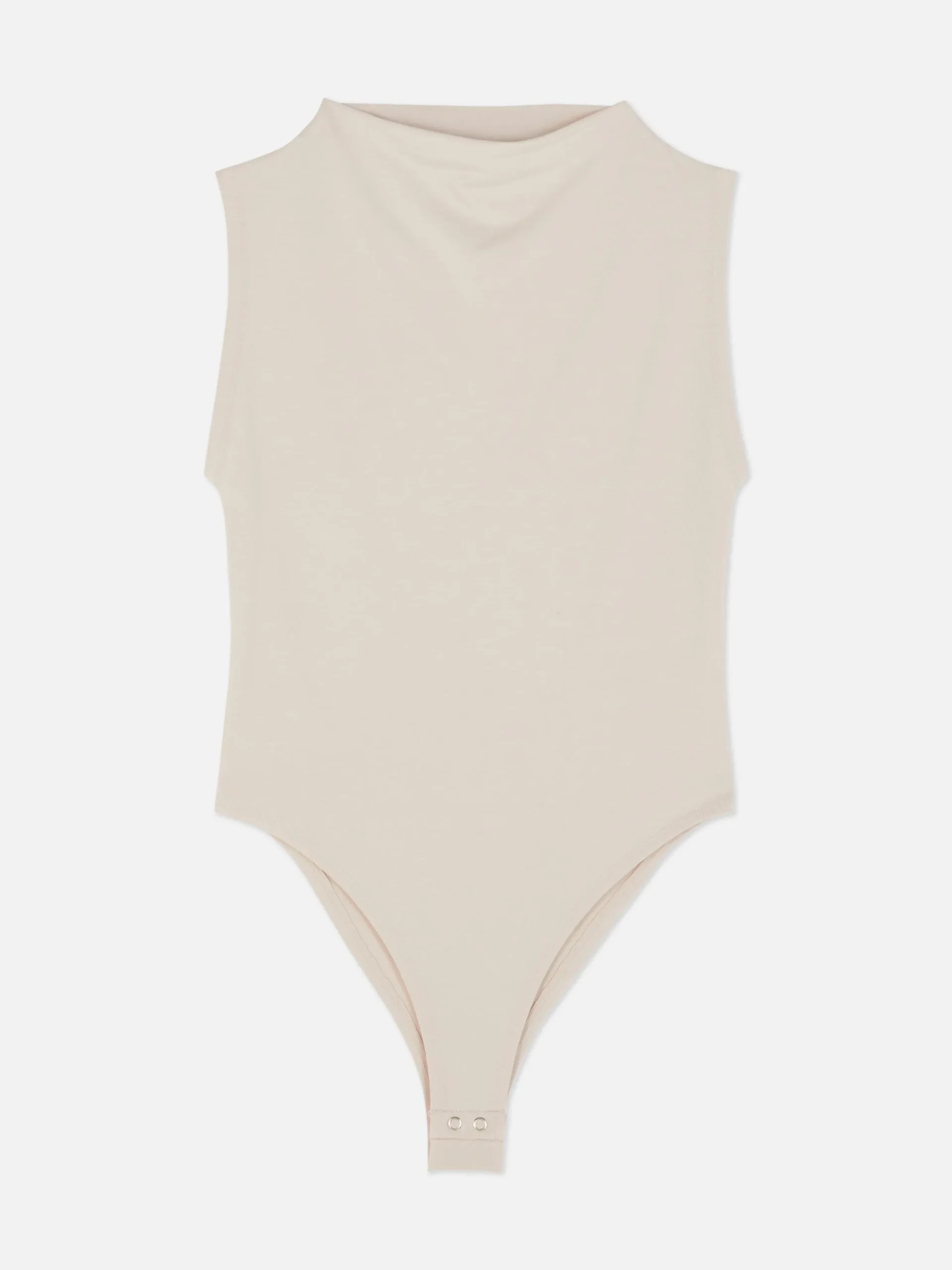 Sleeveless High Neck Bodysuit