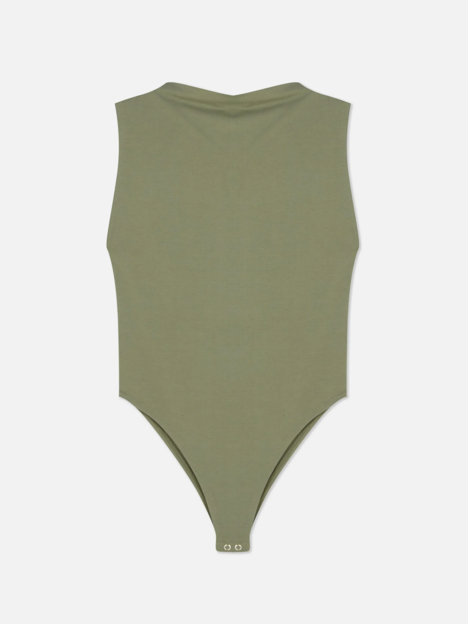 Sleeveless High Neck Bodysuit