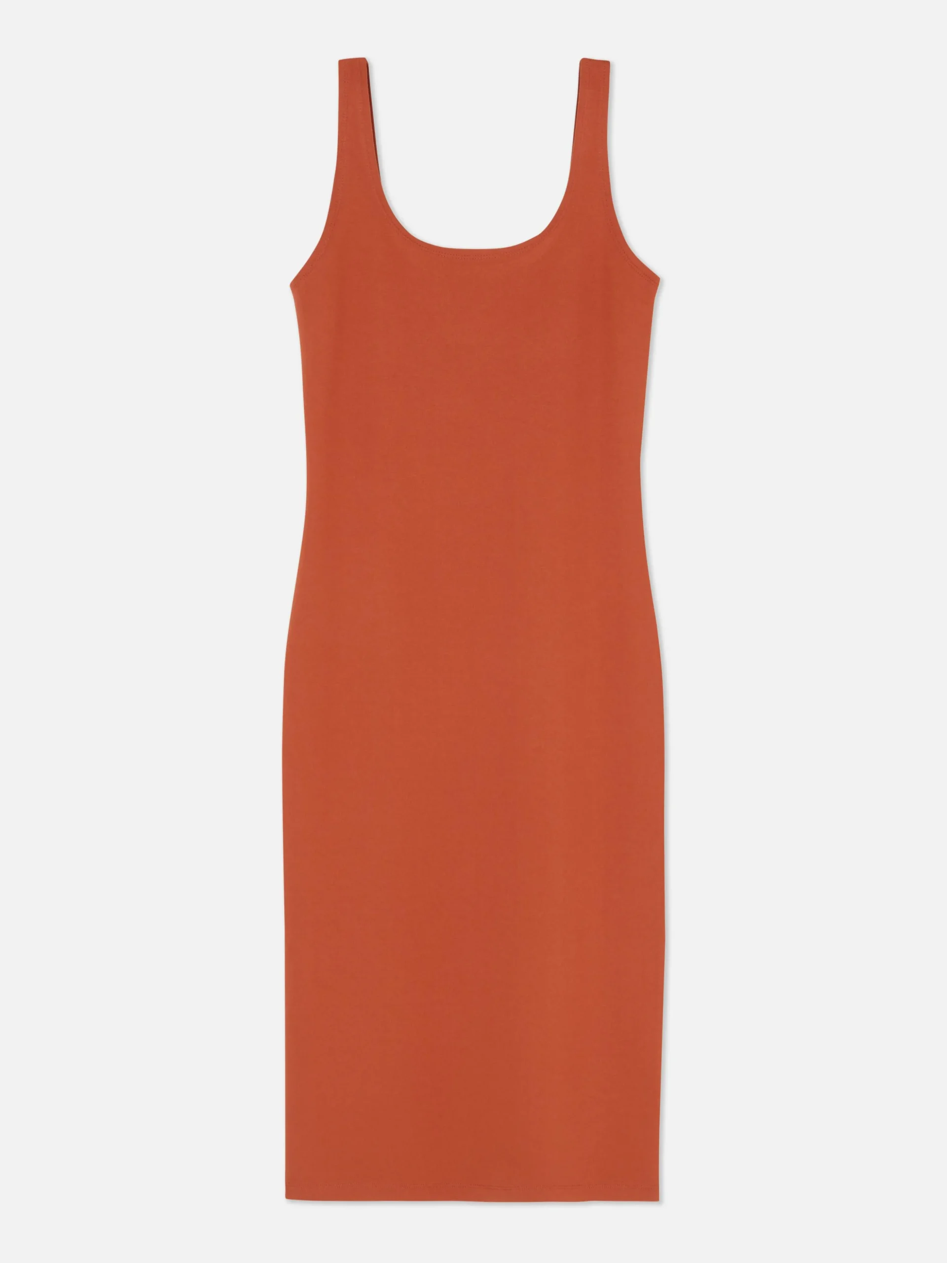 Sleeveless Jersey Midi Dress