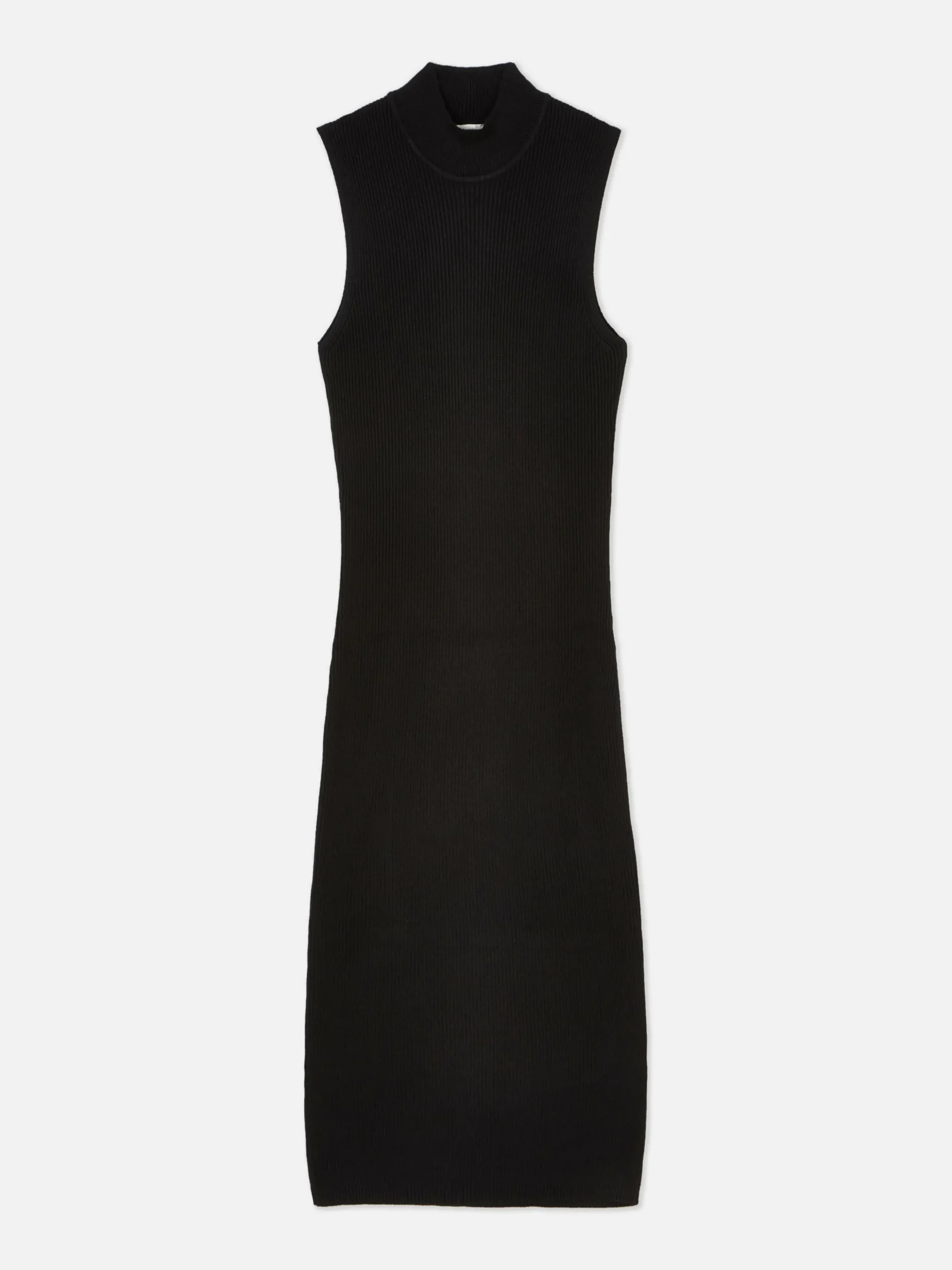 Sleeveless Midi Knit Dress