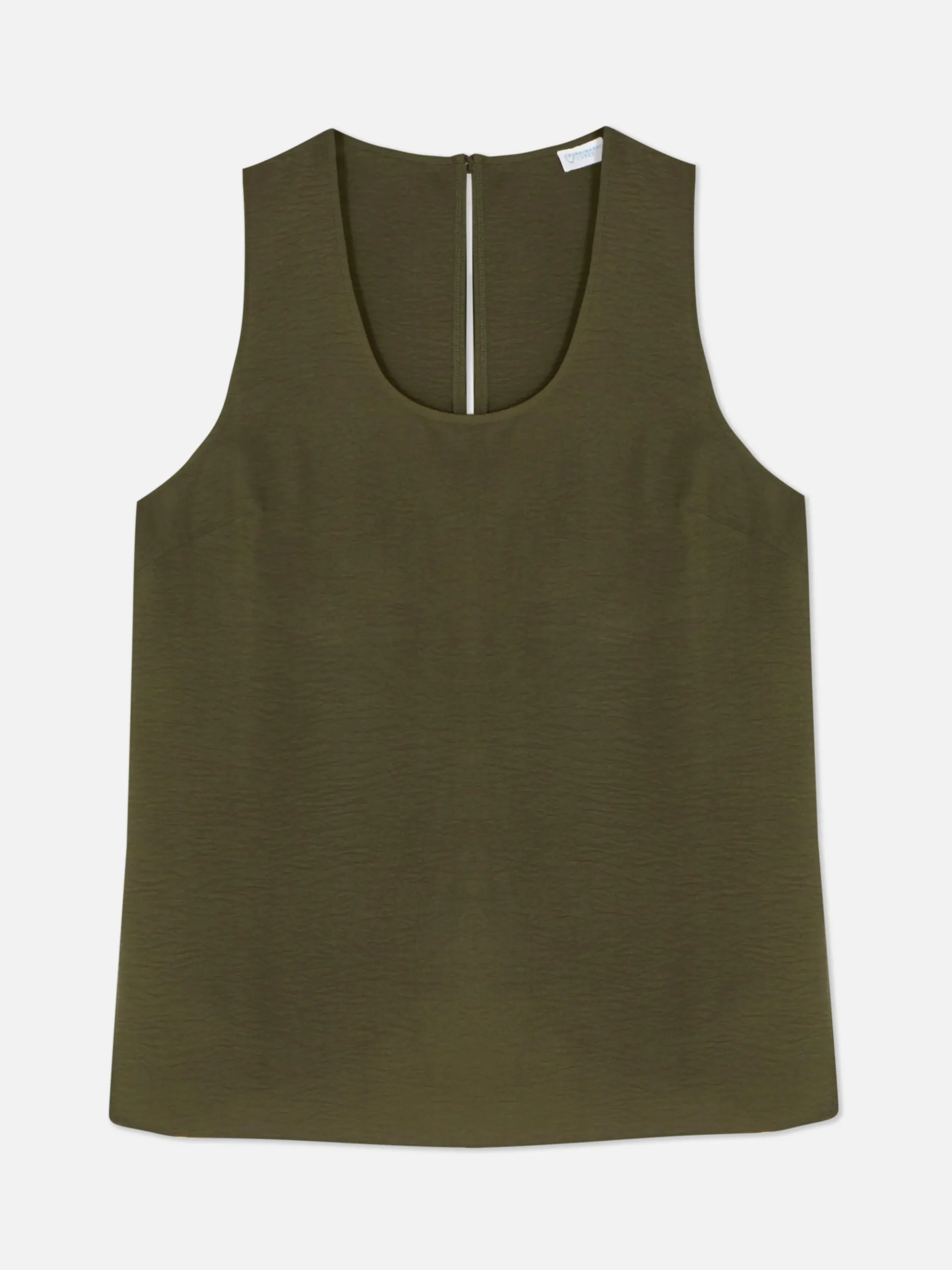Sleeveless Scoop Neck Blouse